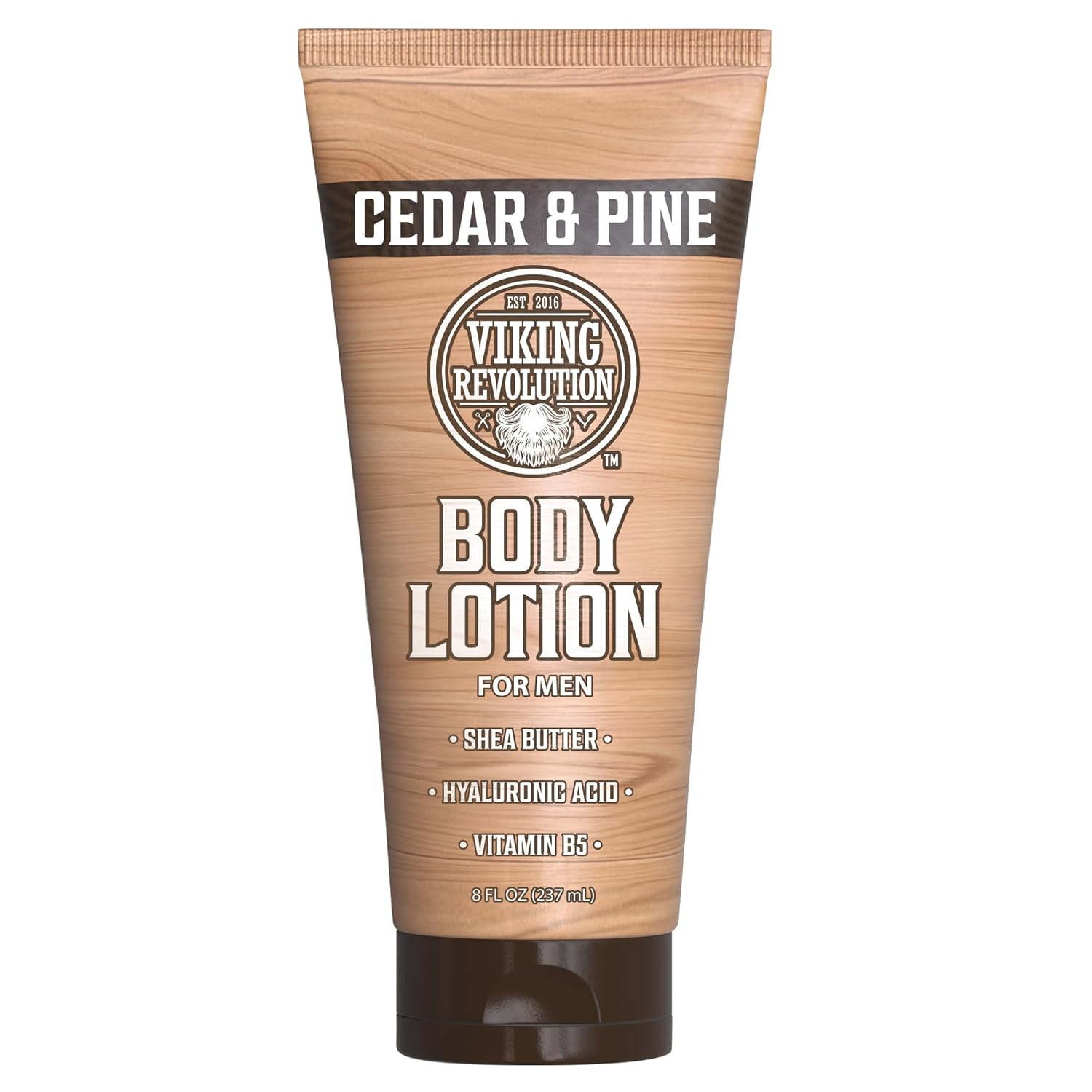 Viking Revolution Cedar and Pine Body Lotion for Men – Mens Lotion for Dry Skin...
