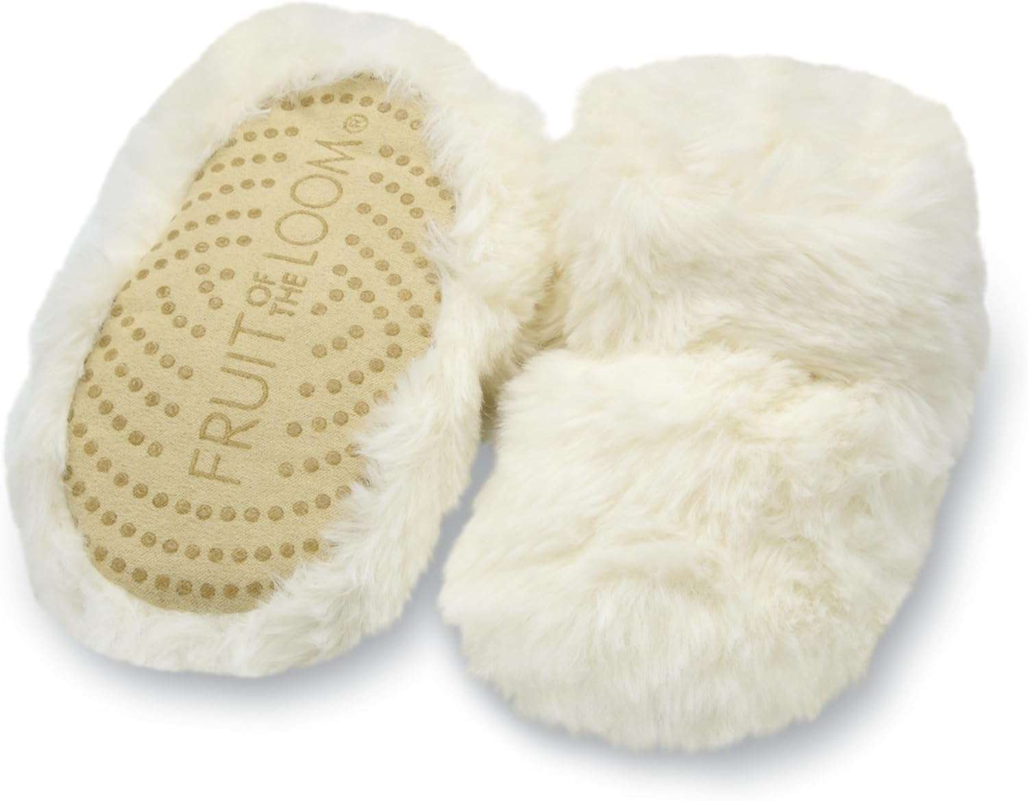 Fruit of the Loom Cozy Thermal Wrap Booties with Non-Skids for Baby Girls, Boys,...