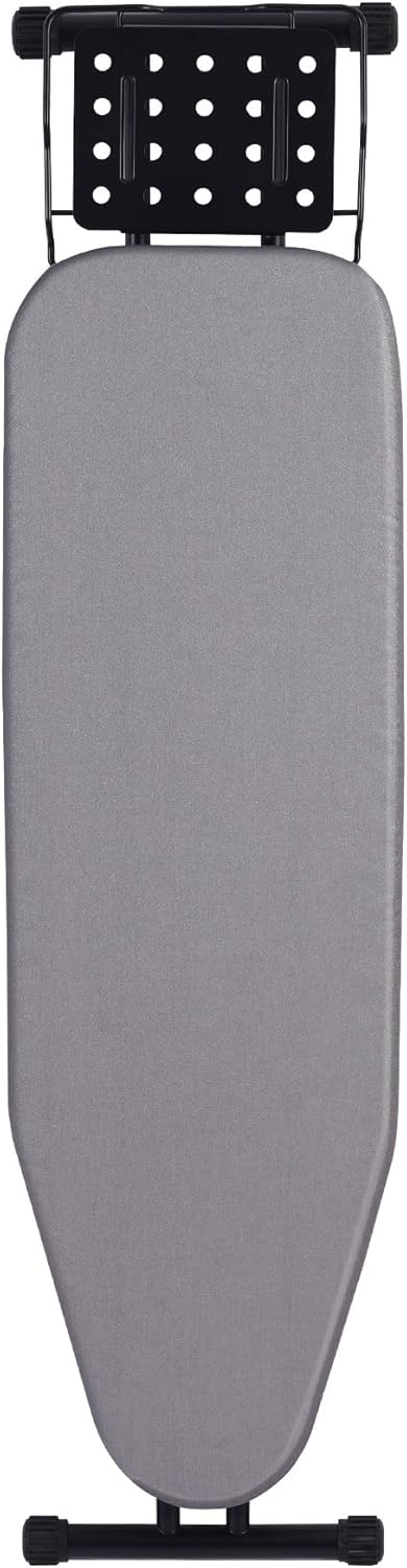 Deluxe Ironing Board with Heat Resistant Cover and Thicken Felt Pad, Heavy Sturd...