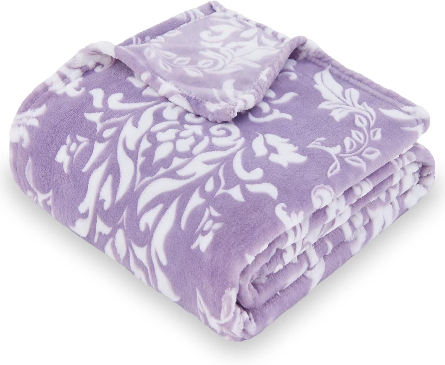 SOCHOW 3D Pattern Decorated Flannel Fleece Throw Blanket for Couch, Super Soft L...