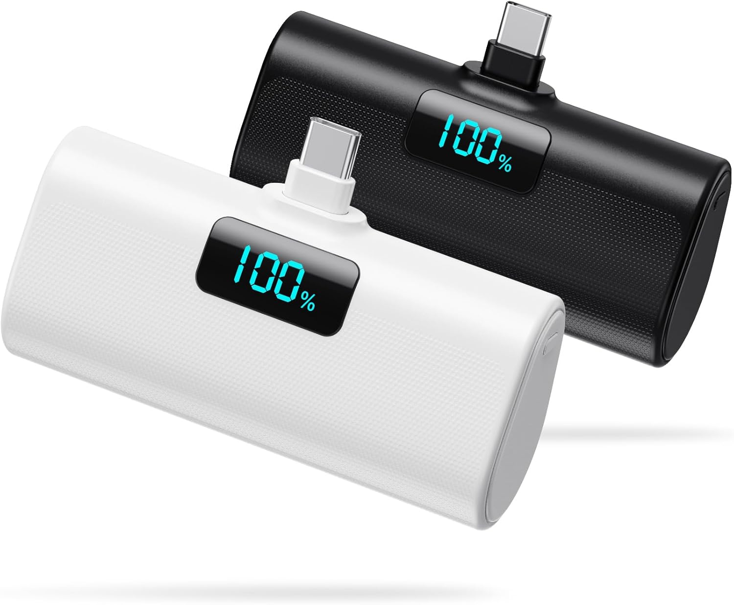 [2-Pack]Portable Charger for iPhone 16 Series,Upgraded 5200mAh PD USB C Power Ba...