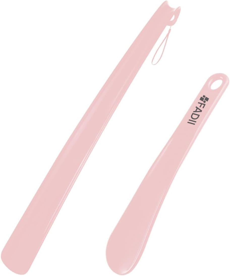 Shoe Horn Long Handled 45cm+22cm Long Shoe Horn-Plastic Shoehorn For Men, Women...