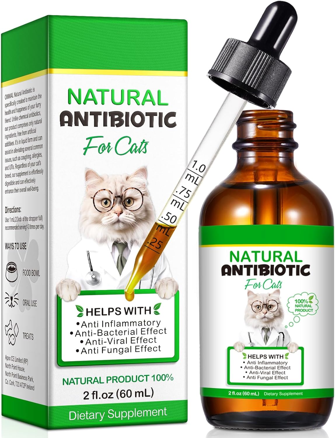 Antibiotics for Cats, Cat Antibiotics for Infection, Natural Cat Antibiotics Vit...