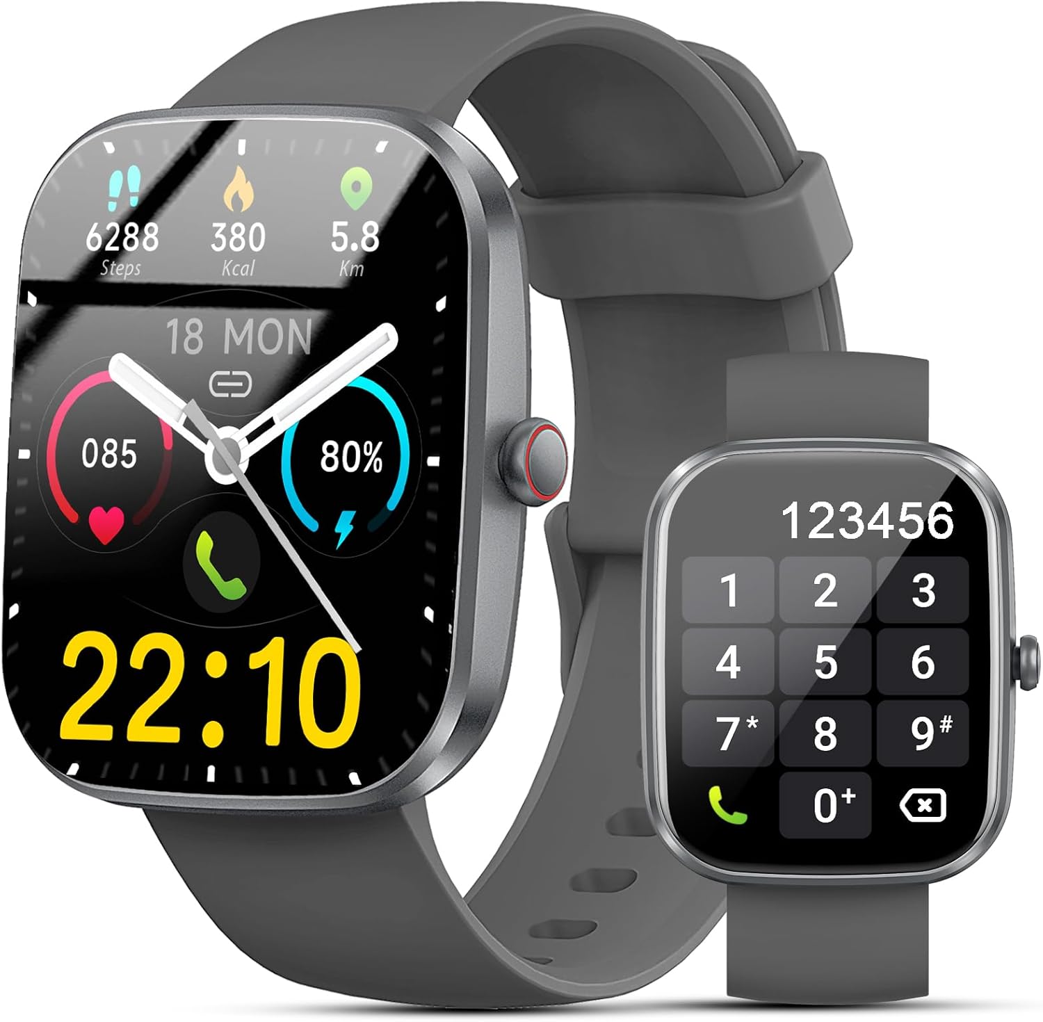 Smart Watch, 1.91" Smartwatch for Men Women (Answer/Make Call), Fitness Tracker...