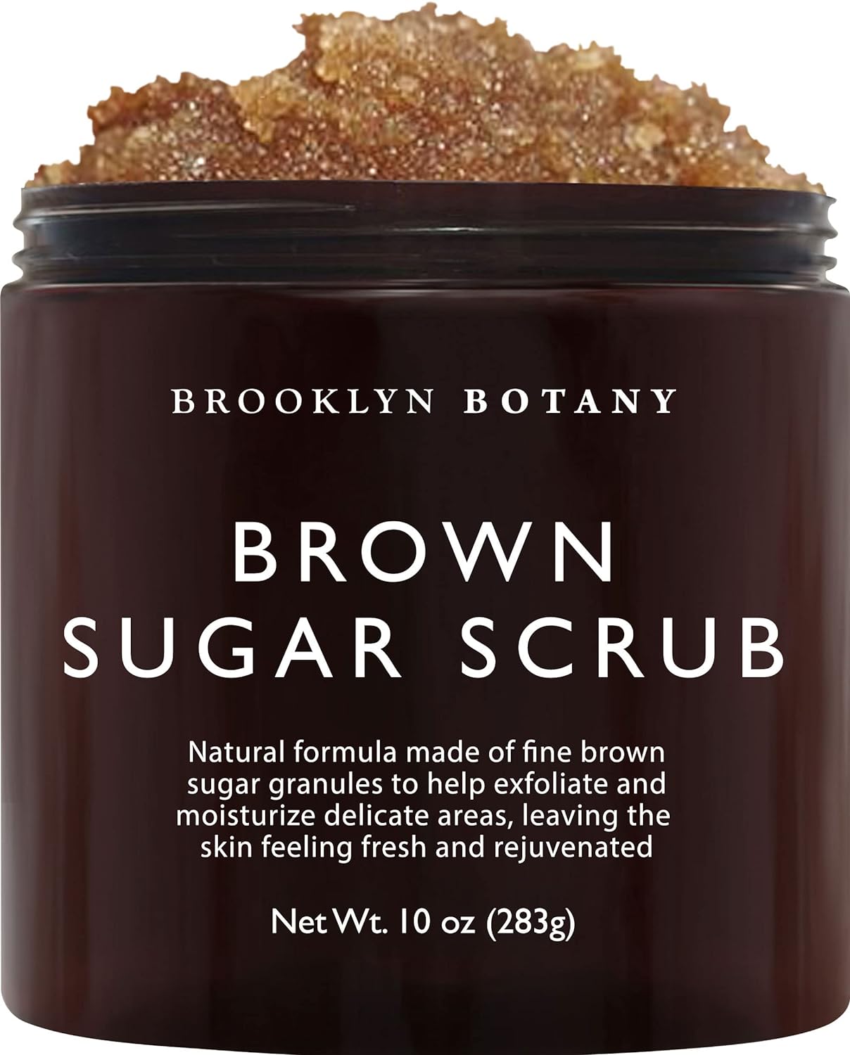 Brooklyn Botany Brown Sugar Body Scrub - Moisturizing and Exfoliating Body, Face...