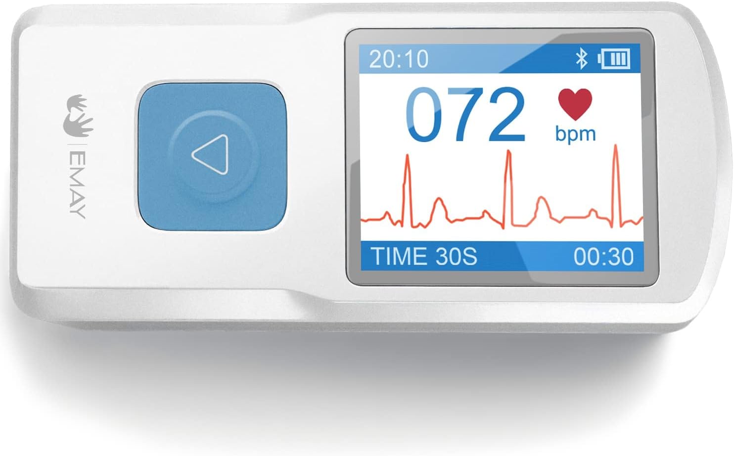 EMAY Portable ECG Monitor | Record ECG and Heart R...