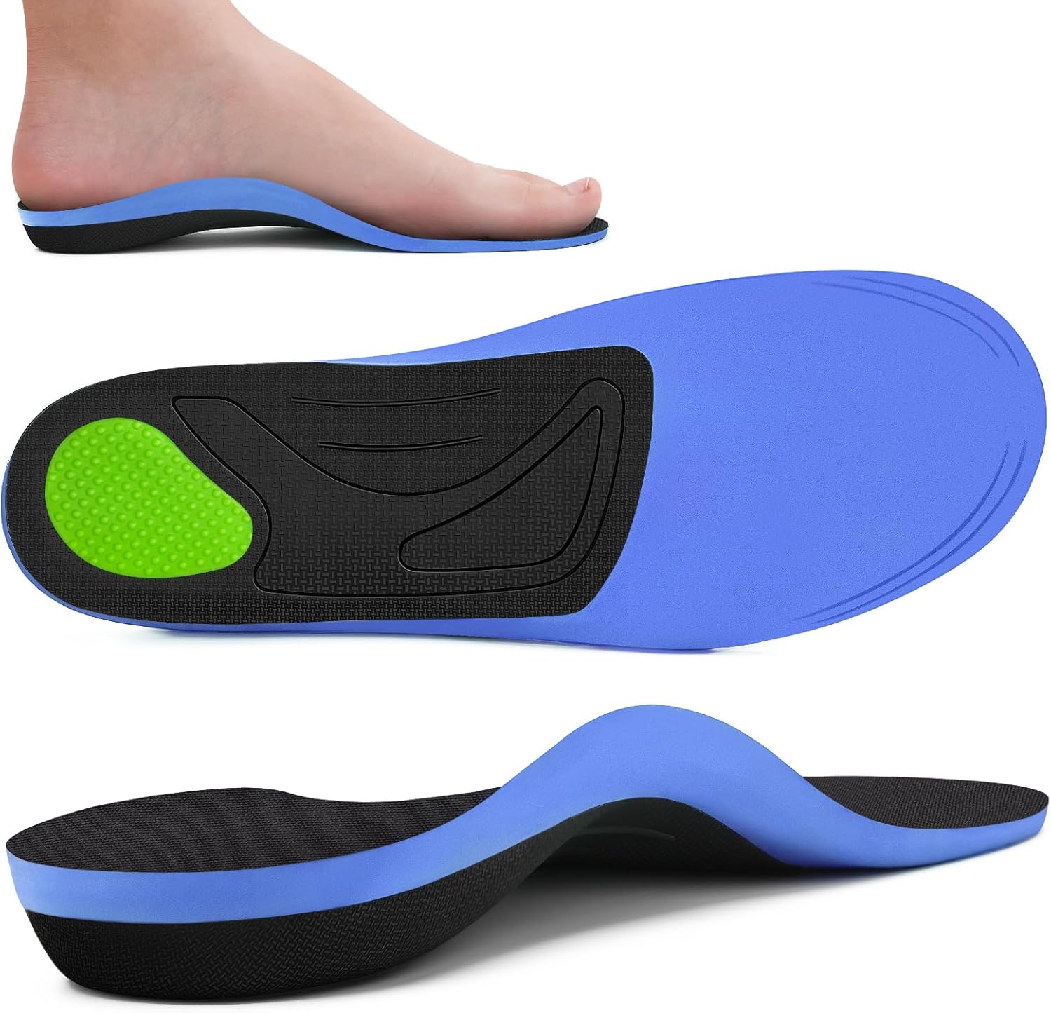 Orthotic Insole,Arch Support for Insole,Plantar Fasciitis Insole,Trimable Size,f...