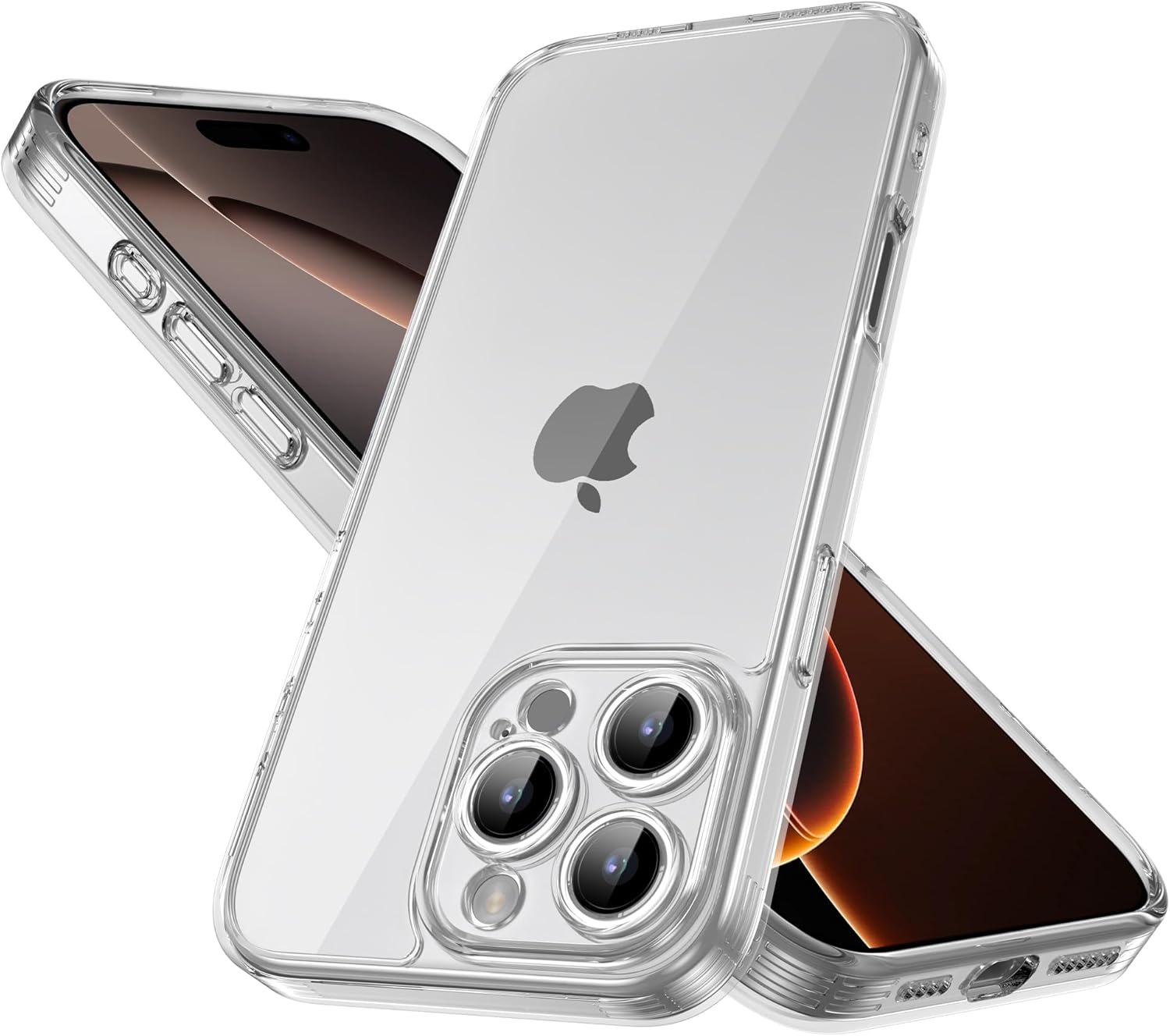Mootobo for iPhone 16 Pro Max Case with Camera Lens Full Cover Protection, Milit...