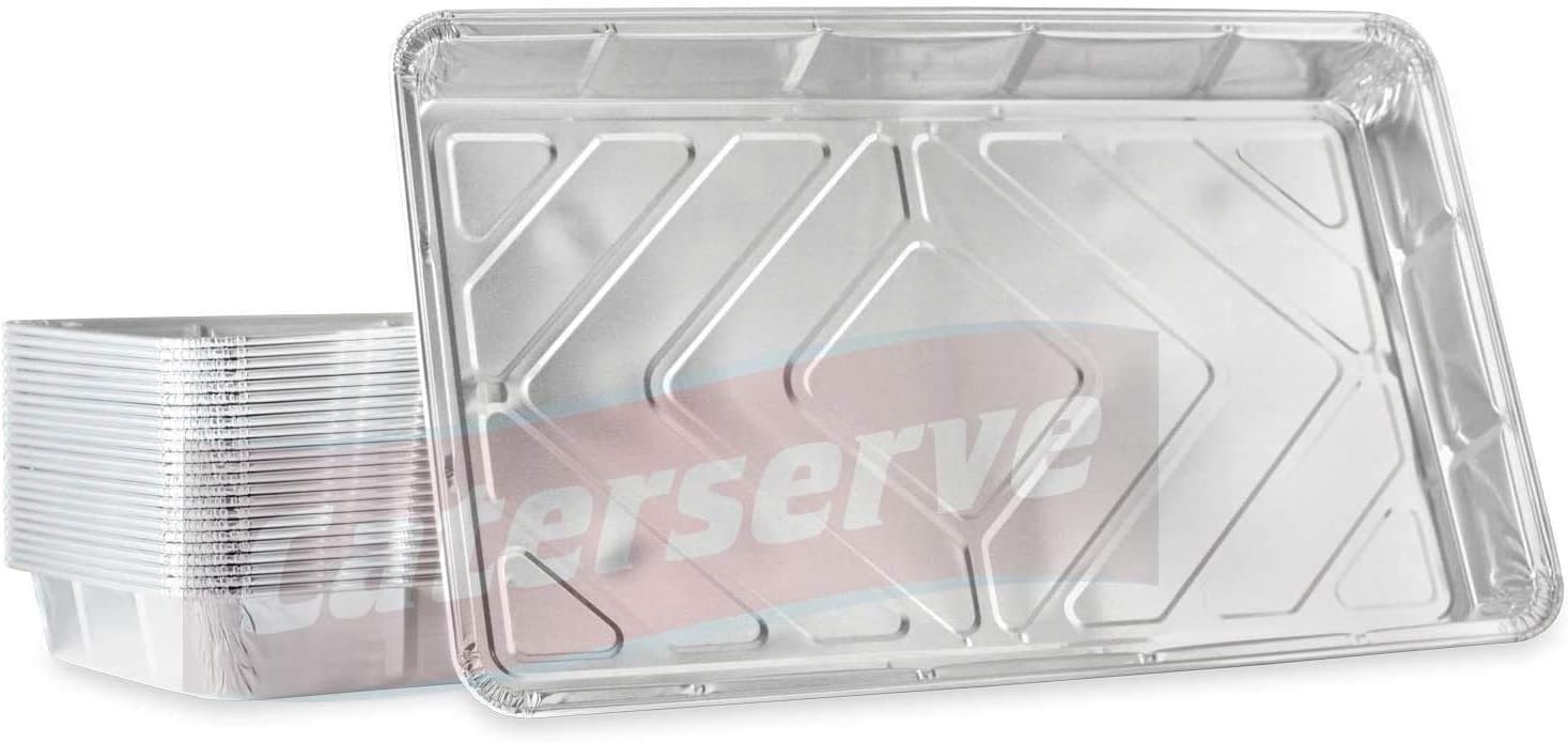 Aluminium Foil Trays Containers for Baking Cooking Freezing and Storing Tray Siz...