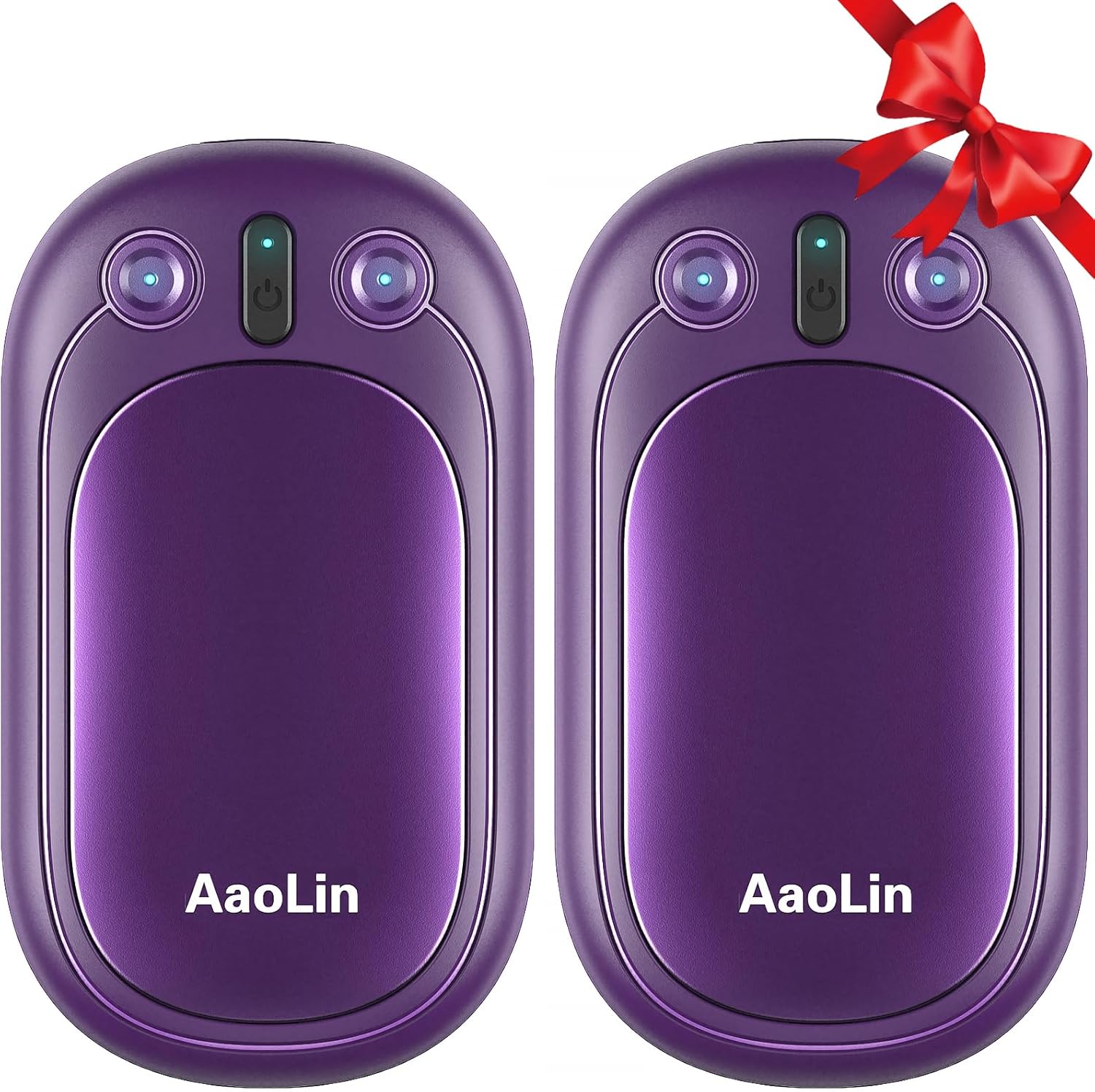 AI Hand Warmers Rechargeable, AaoLin 2 Pack Electric Hand Warmers Reusable, 12Hr...