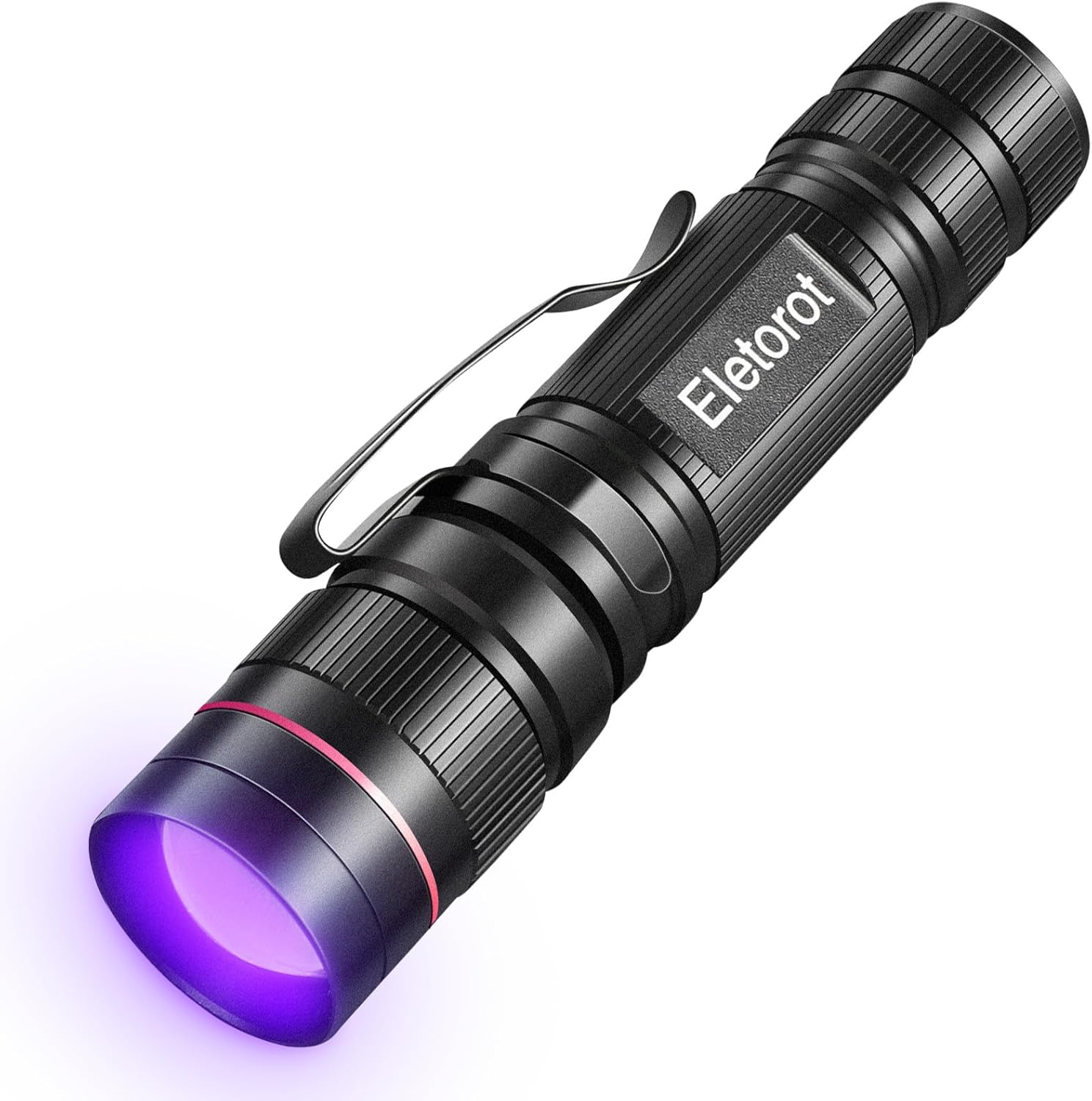 Eletorot UV Torch LED Black Light Flashlight Ultraviolet Torch 395nm Lights, 3-M...