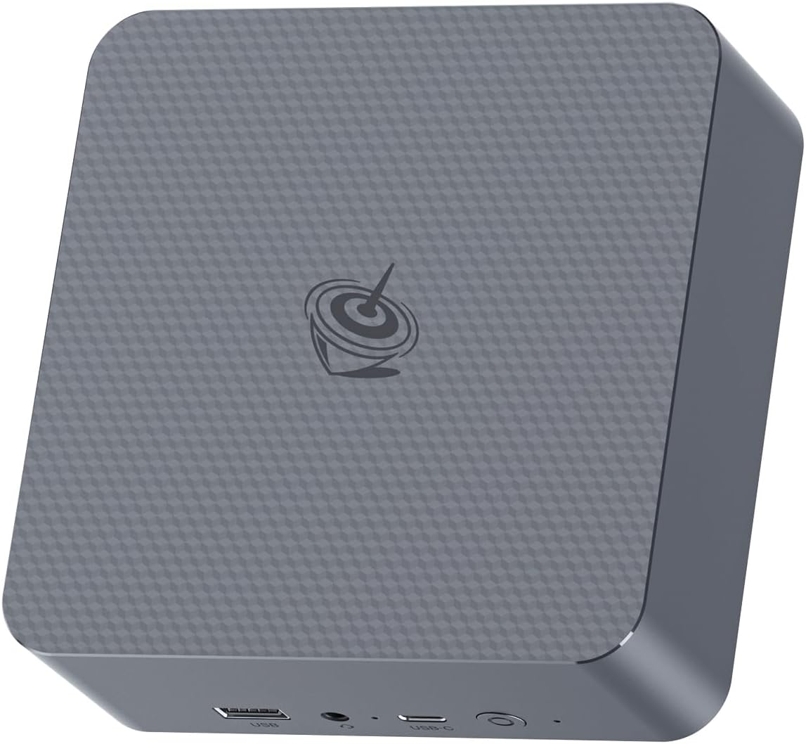 Beelink EQR5 Mini PC, AMD Ryzen 7 5825U(8C/16T, Up to 4.5GHz), Mini Computer 16G...