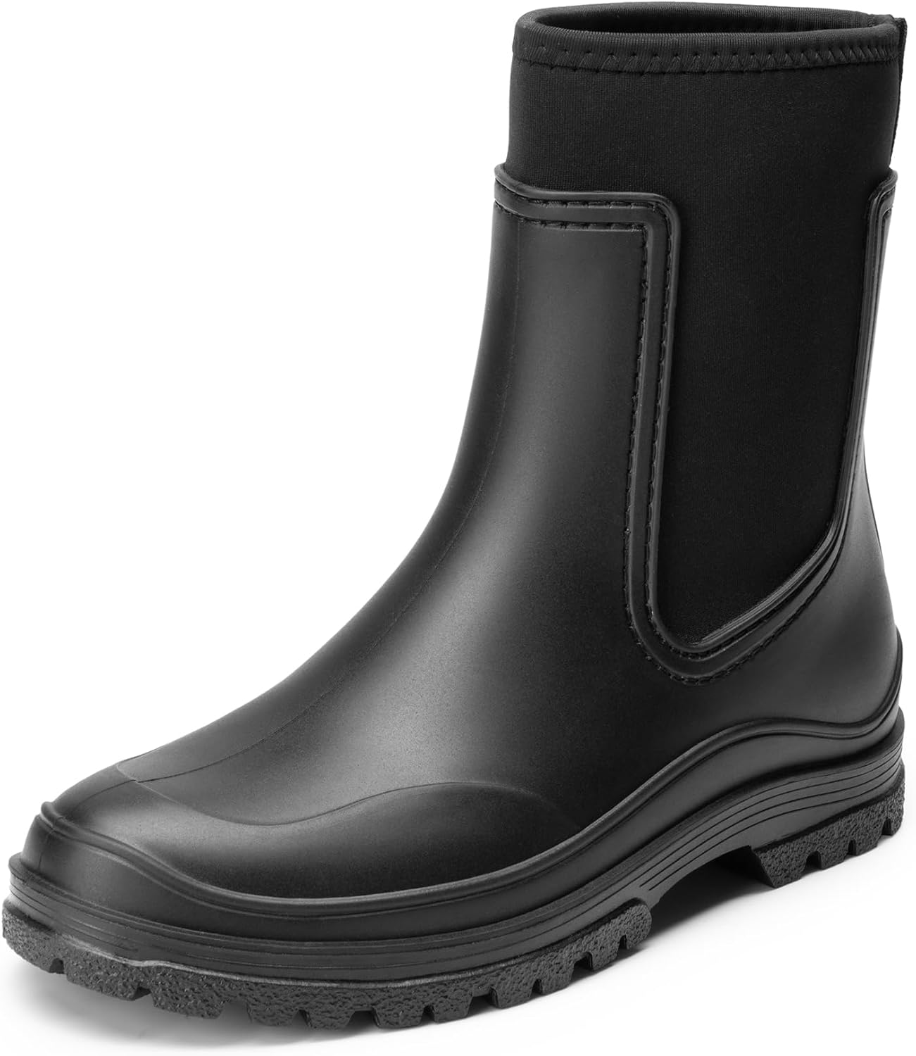 DREAM PAIRS Wellington Boots Women, Waterproof Rain Boots, Outdoor and Hiking Bo...