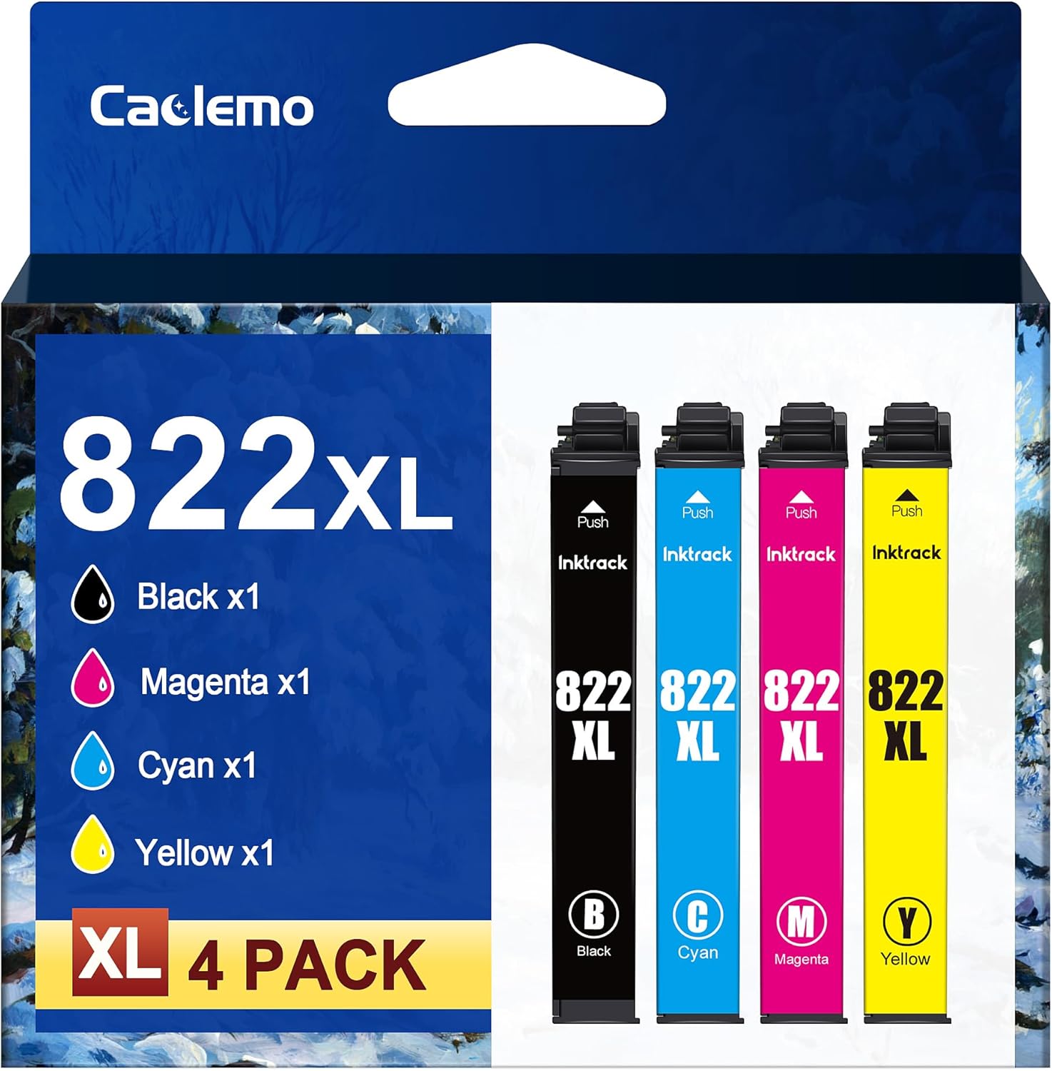 822XL Ink Cartridges Replacement for Epson 822XL Ink Cartridges for Epson 822 82...
