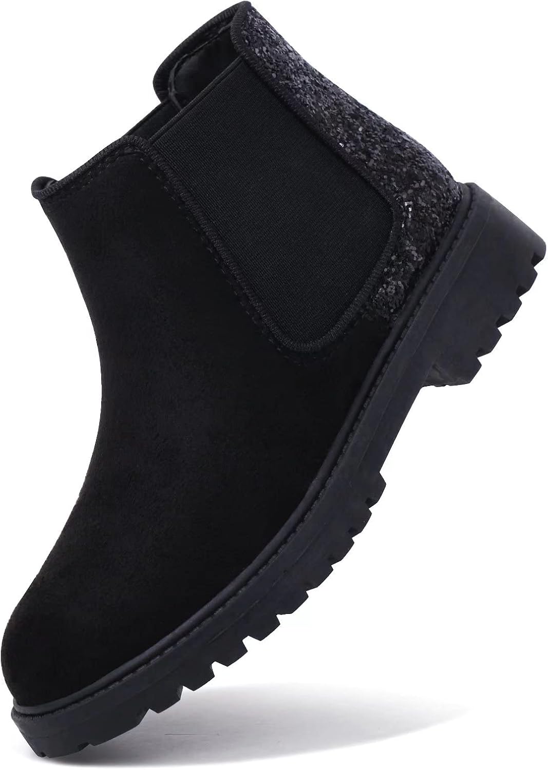 Girls Boots Kids Ankle Boots Zipper School Shoes Elegant Big Kid Fashion Winter...
