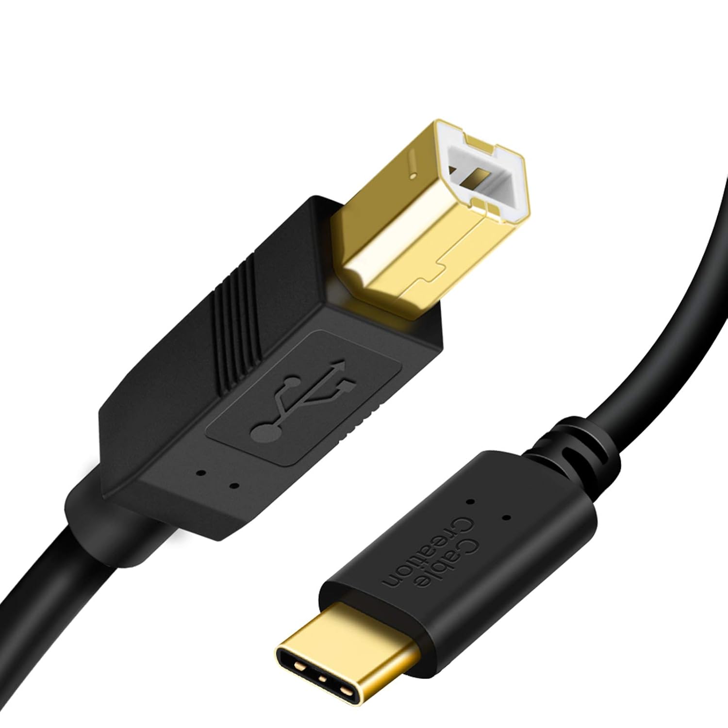 CableCreation USB B to USB C Printer Cable 6.6FT, Type B to Type C Printer Cord...