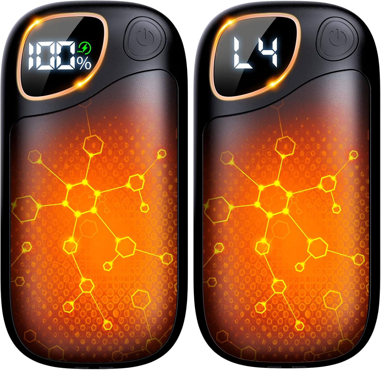 Hand Warmers Rechargeable - 2 Pack Magnetic Electric Hand Warmer 7000mAh, 20Hrs...
