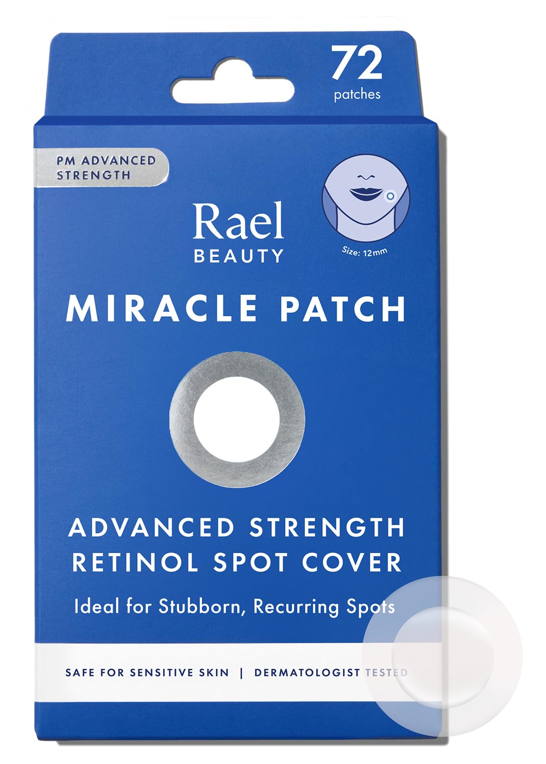 Rael Pimple Patches, Miracle Patch Retinol Spot Cover - Hydrocolloid Acne Patch...