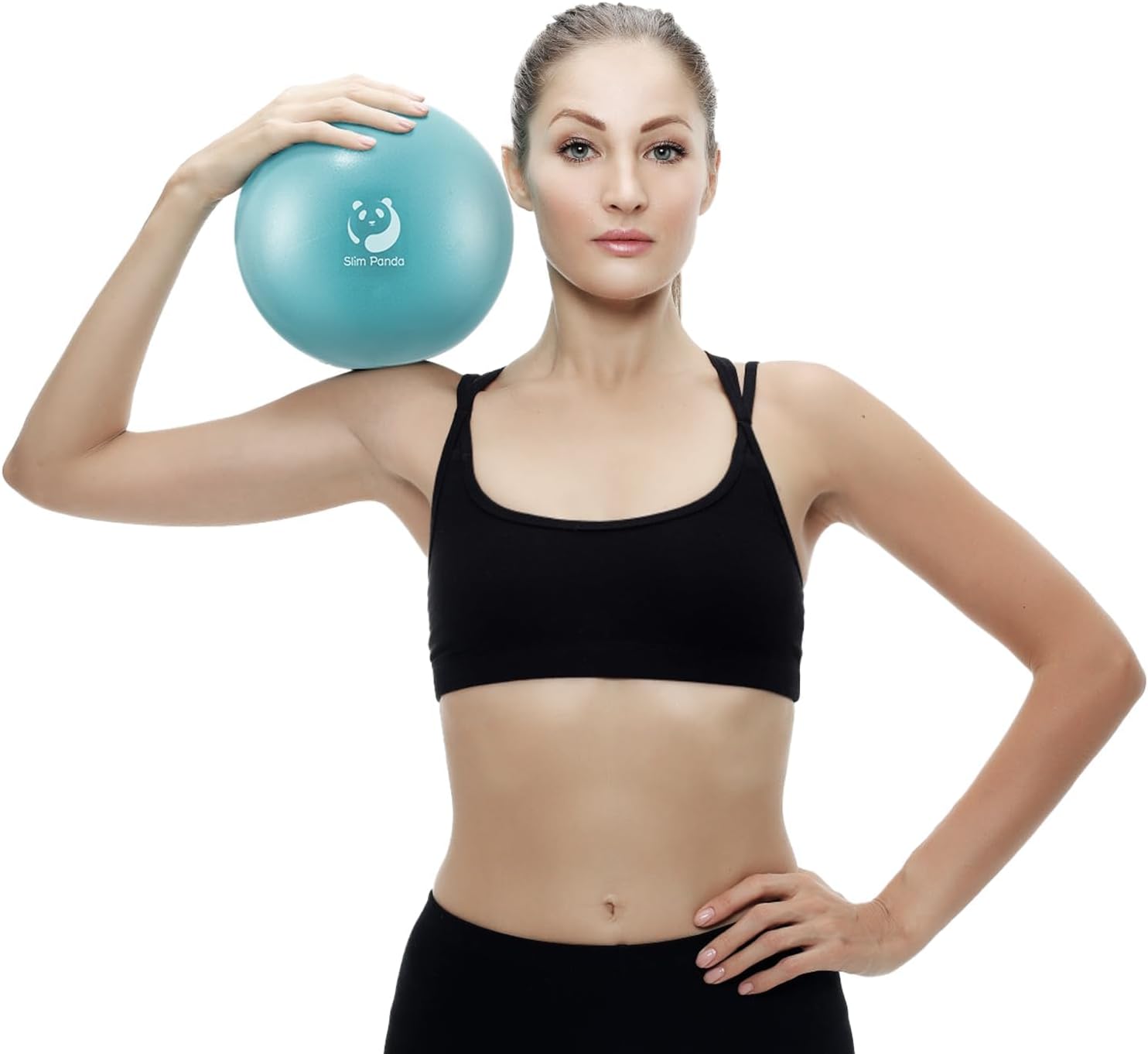 Slim Panda 9 Inch Pilates Ball,23-25cm Exercise Ball, Core Ball, Therapy Ball, M...