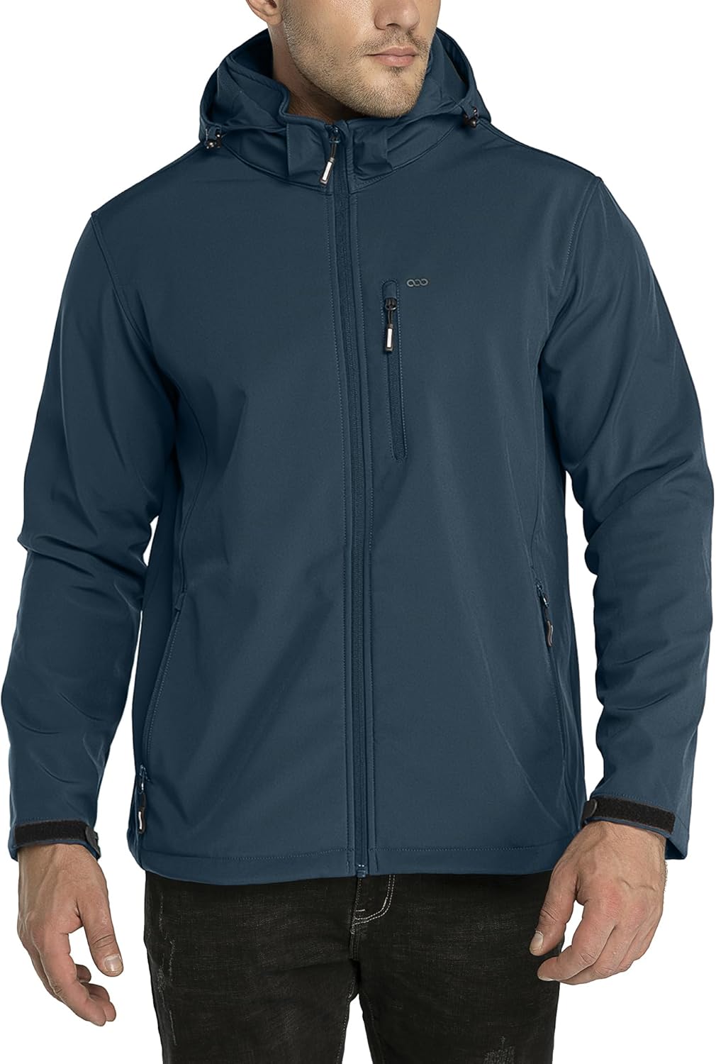 33,000ft Men's Waterproof Jackets Fleece Lining Softshell Jacket - Multi Pockets...