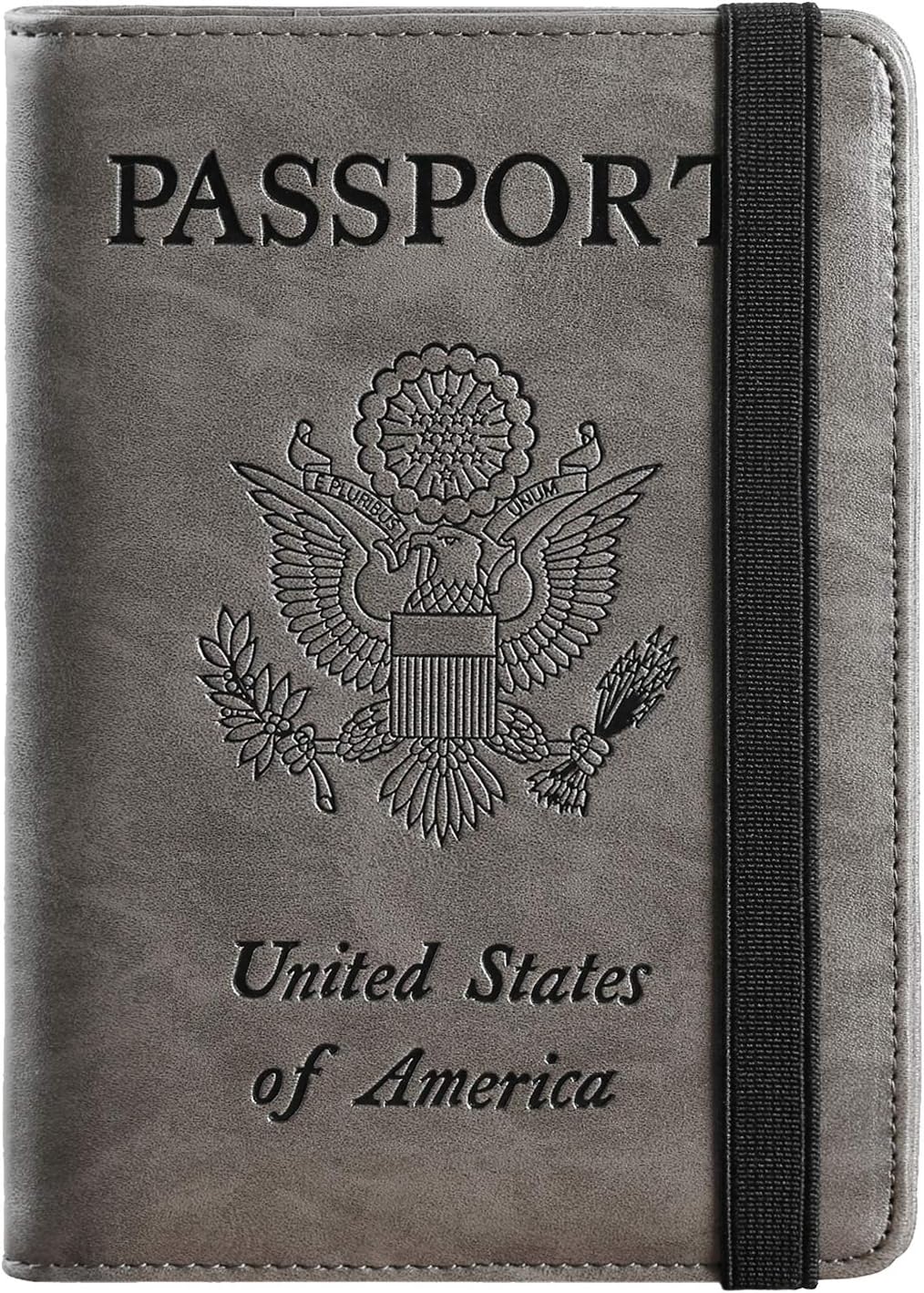 Passport Holder Cover Wallet Travel Essentials RFID Blocking Leather Card Case I...