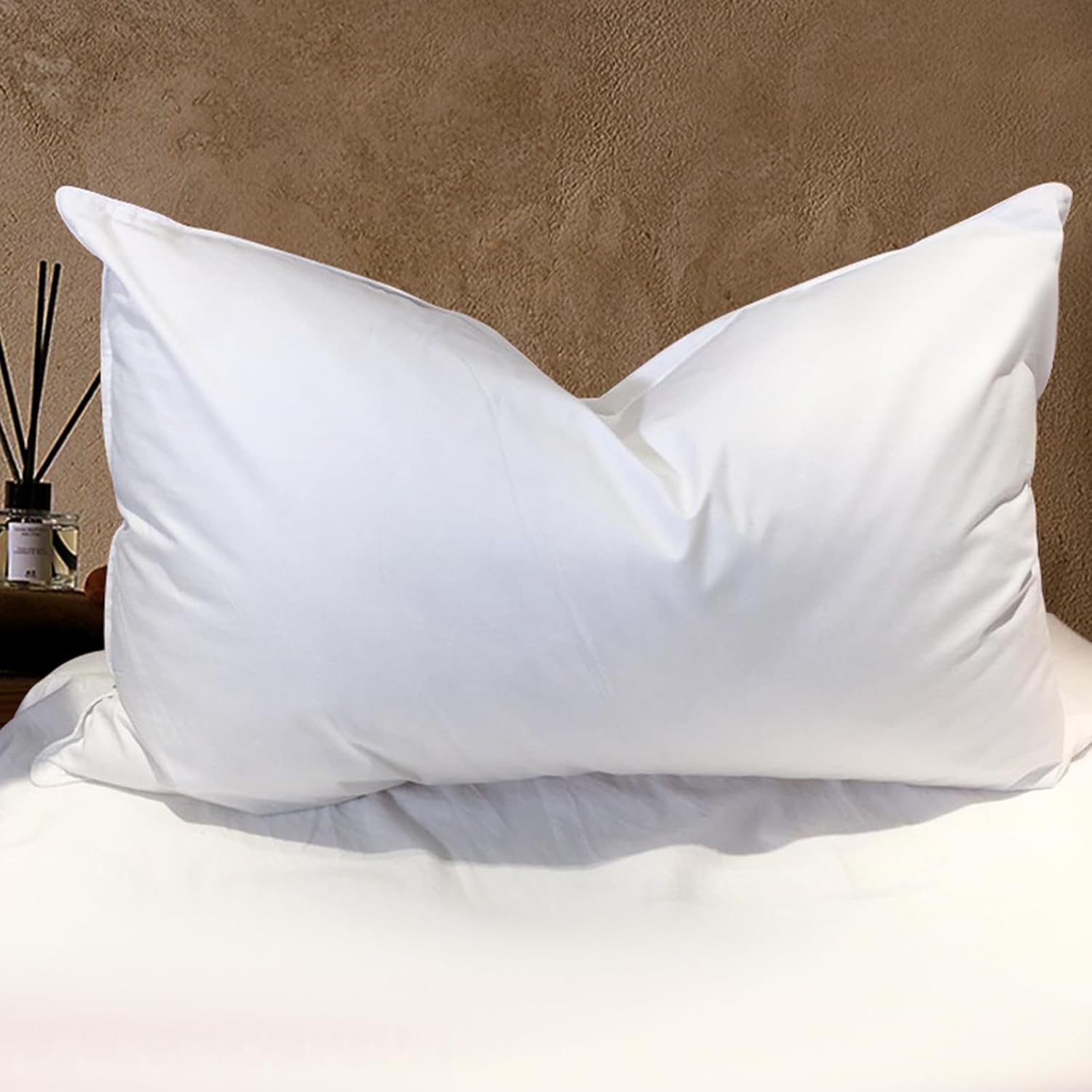 BHZ Goose Down Feather Pillows, Pillows Queen Size - Hotel Bed Pillows for Sleep...