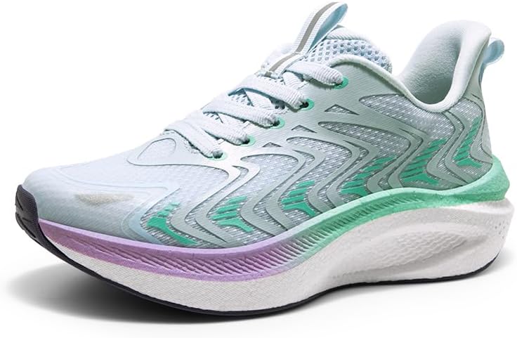 Women's Running Walking Tennis Shoes Comfortable Non-Slip FlyLife Breathable Ath...