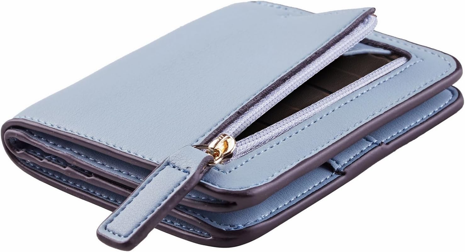 Toughergun Wallet Women Rfid Blocking Small Compact Bifold Luxury Leather Pocket...