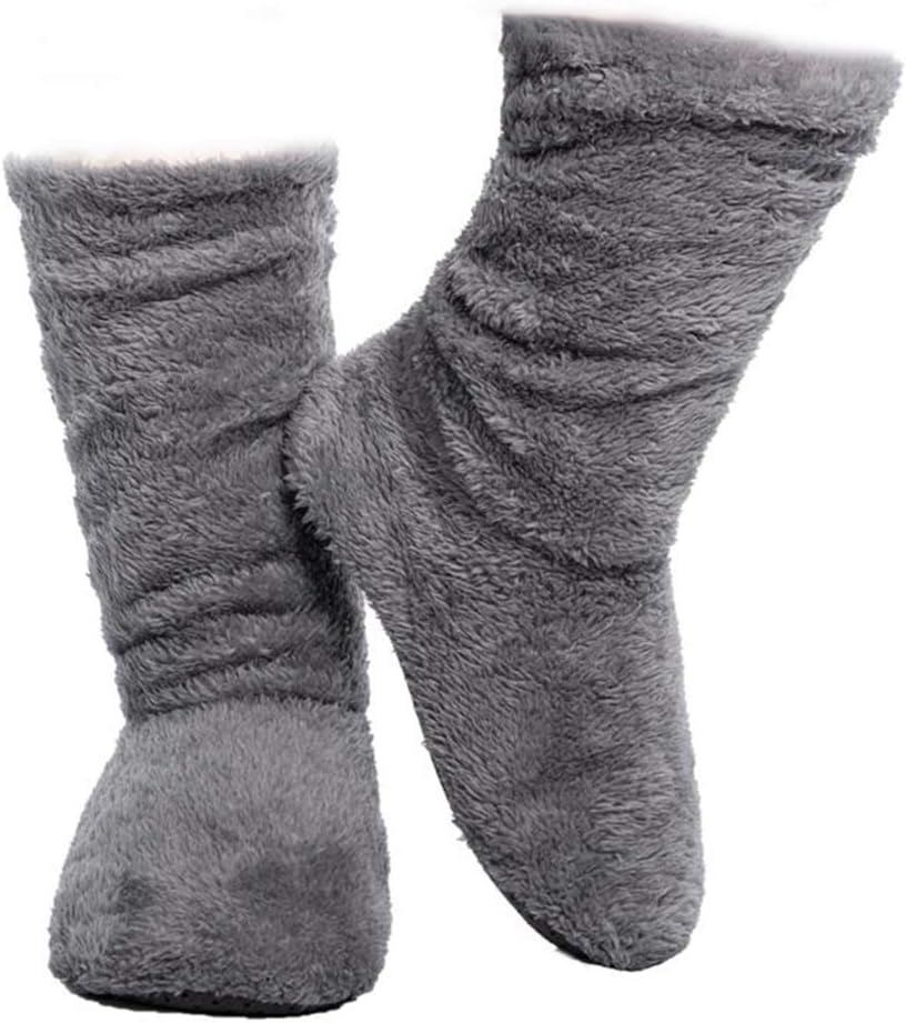 FRALOSHA Women's Slipper Sock Coral Velvet Indoor Spring-Autumn Super Soft Warm...