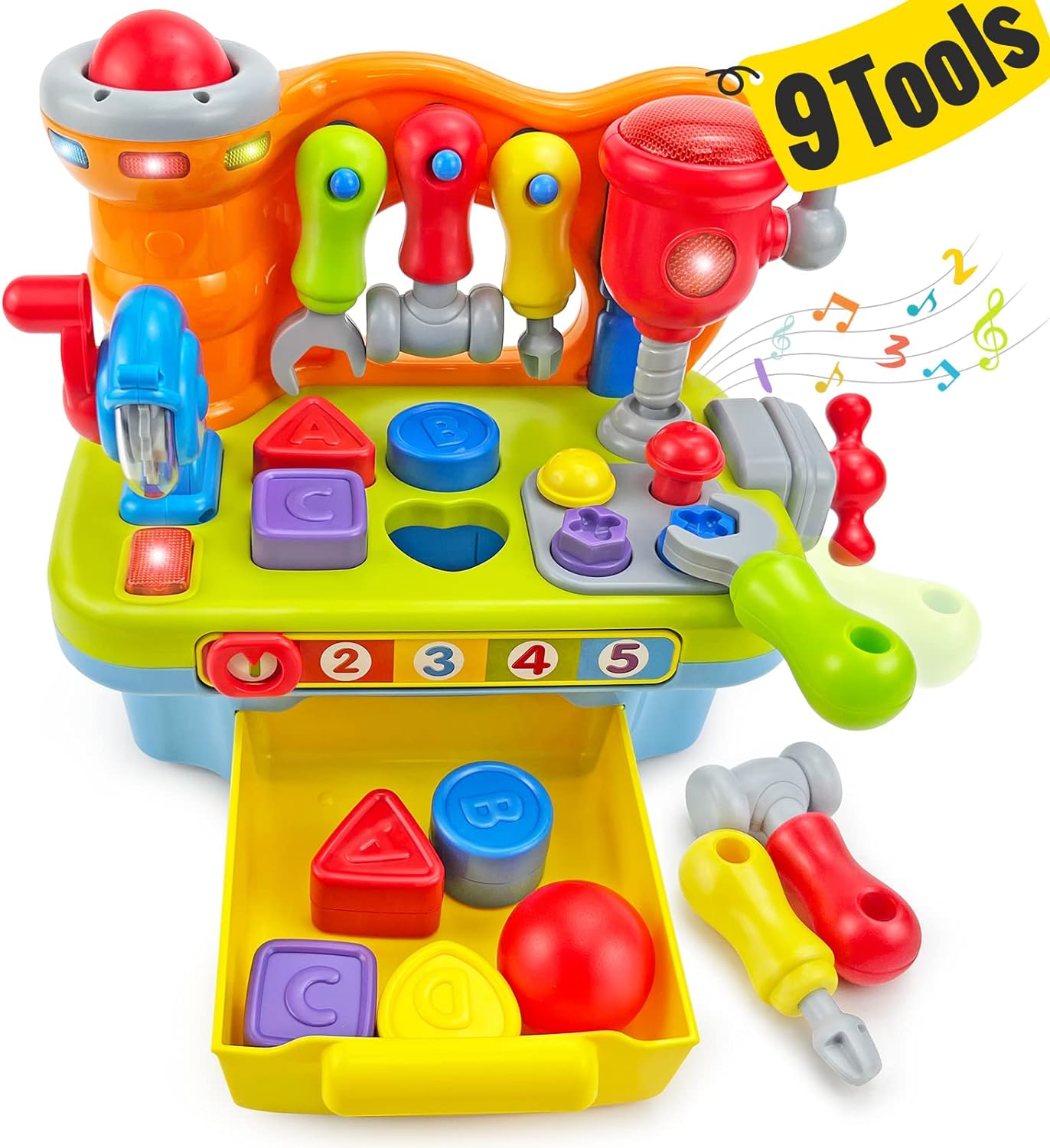 Toys for 1 Year Old Boy Toys, 9 in 1 Multifunction...