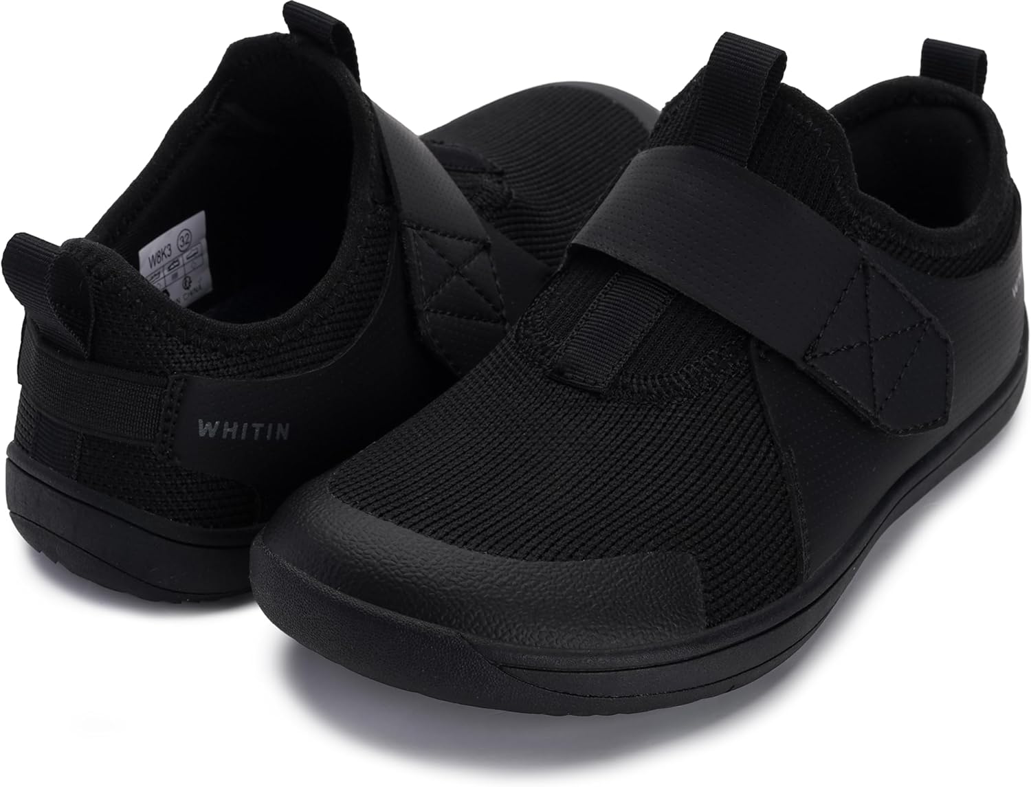 WHITIN Little/Big Kid Wide Width Barefoot Shoes | Boys/Girls Minimalist Elastic...