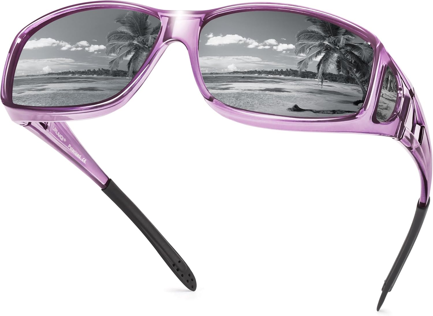 URUMQI Polarised Sunglasses Over Prescription Glasses for Men Women, Wrap Around...