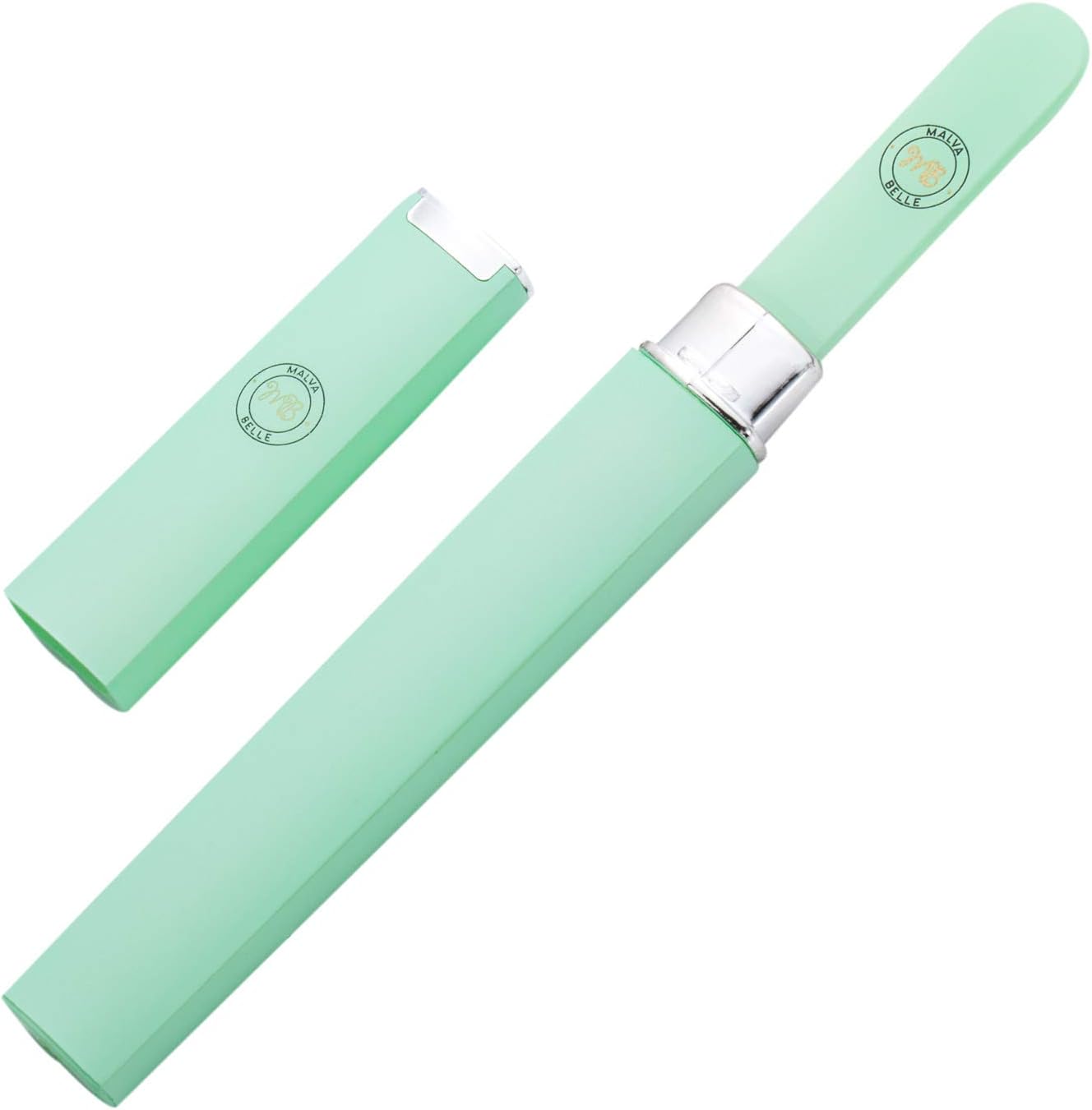 Malva Belle Best Crystal Glass Nail File – Long Lasting Double Sided Tempered Gl...