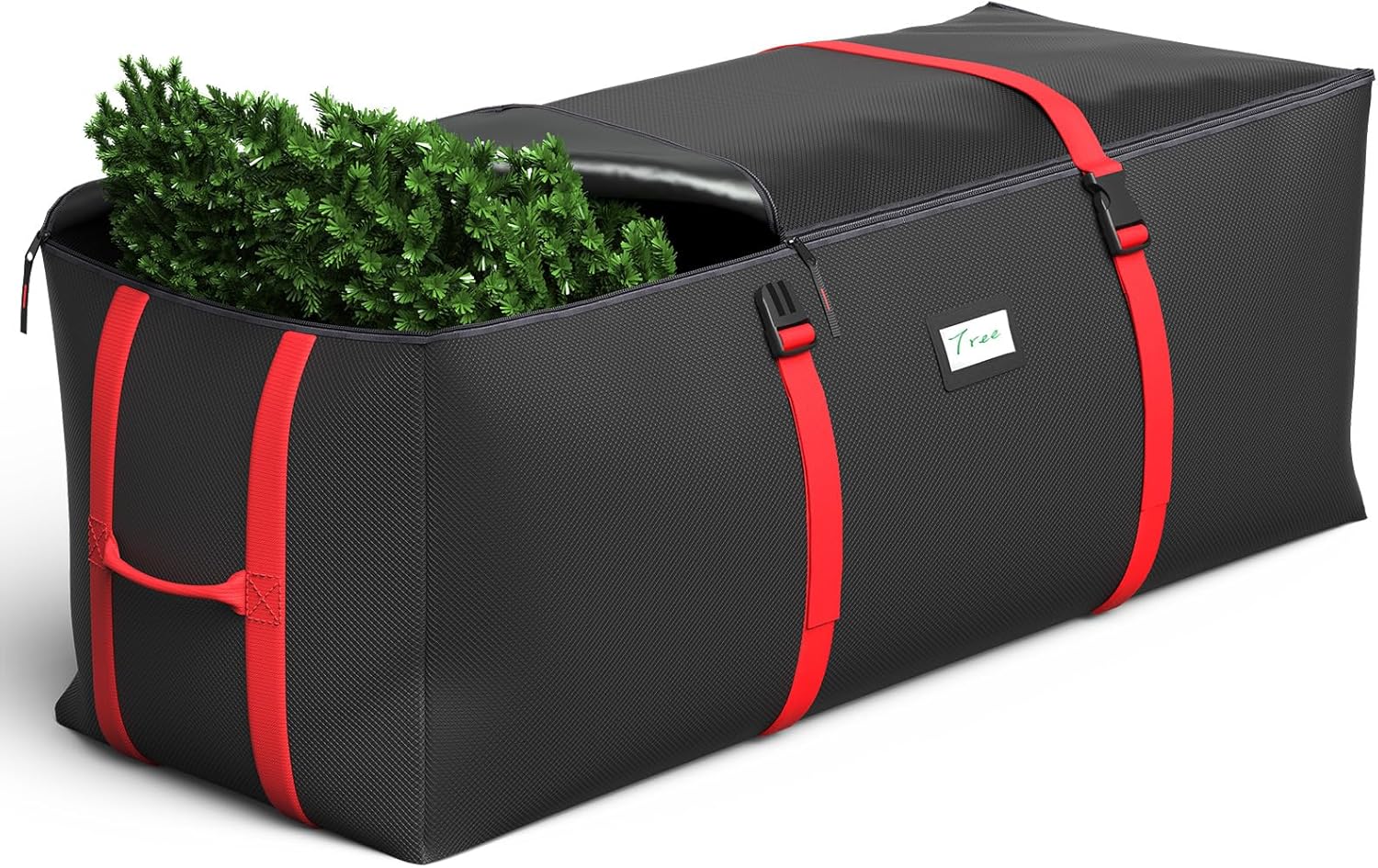 Christmas Tree Storage Bag, Fits Up to 9 Ft Artificial Christmas Tree with Buckl...