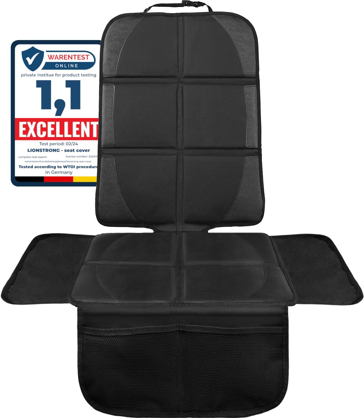 LIONSTRONG® Car Seat Protector for Child Car Seat [ISOFIX COMPATIBLE]- Car Seat...