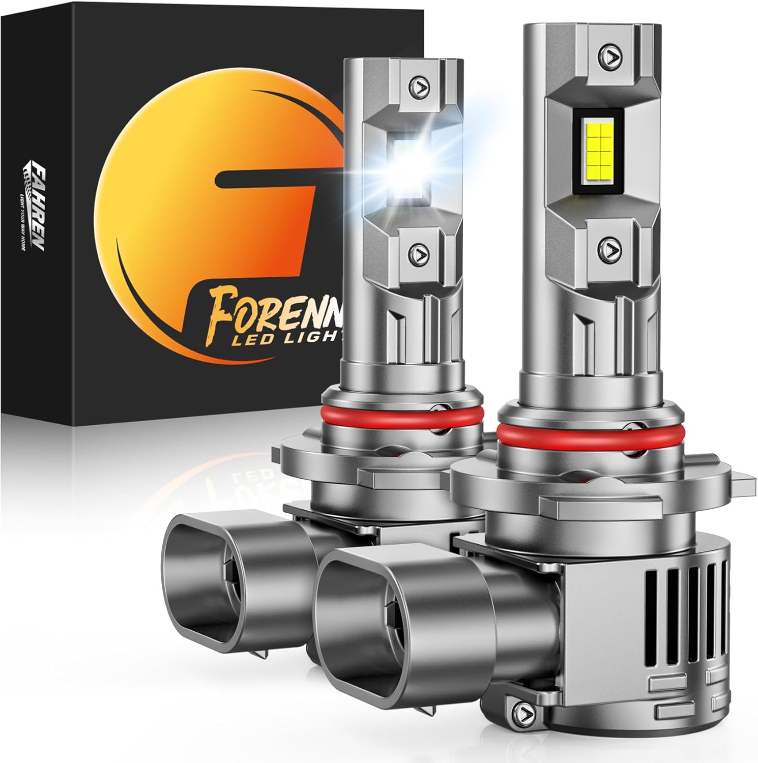 Forenner Fahren Newest 9012 Bulb, 36000 Lumens Ultra-Bright, 1:1 Size Hir2 Halog...