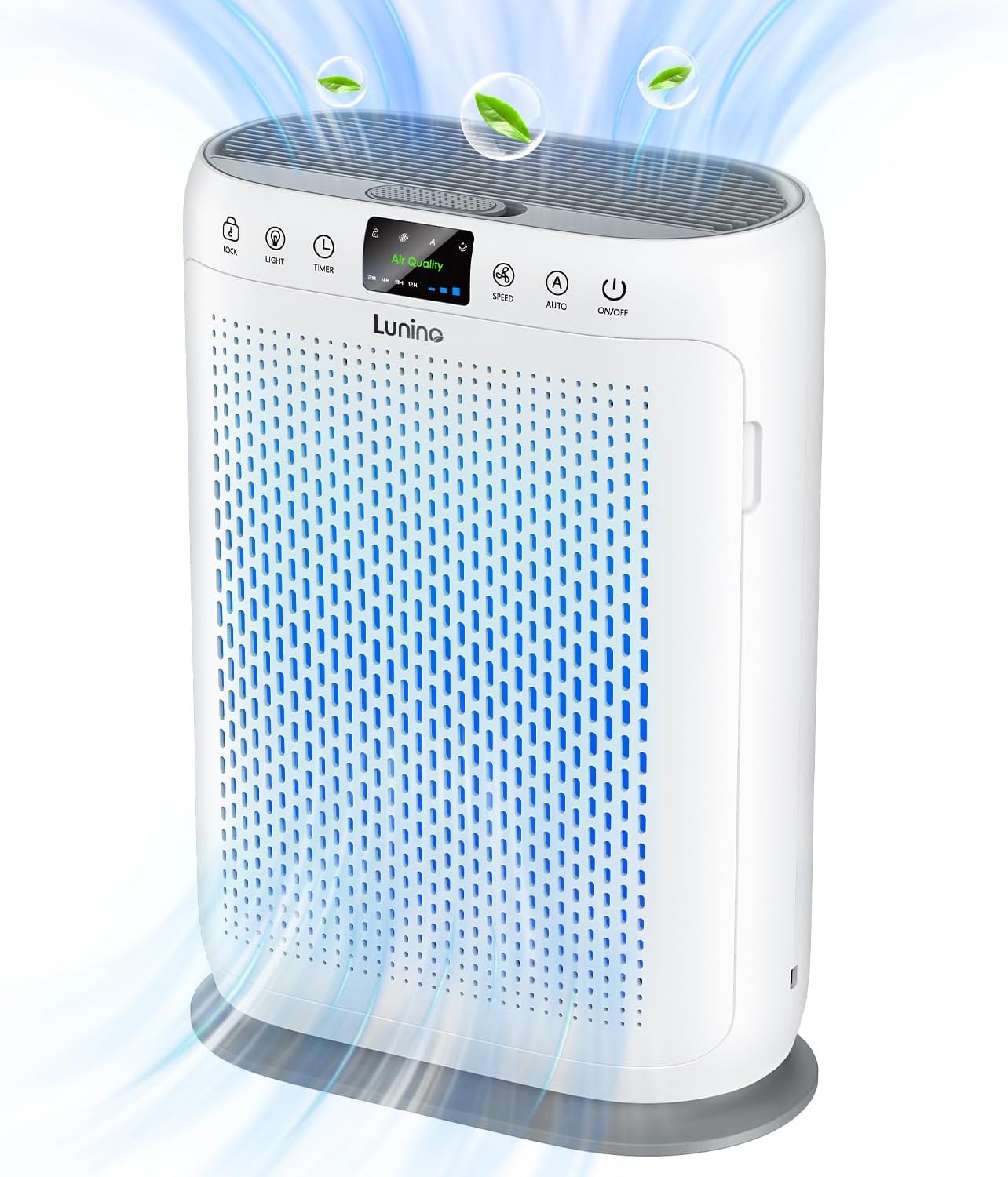Air Purifiers for Home Large Room up to 1740sq.ft, LUNINO H13 HEPA Air Filter wi...
