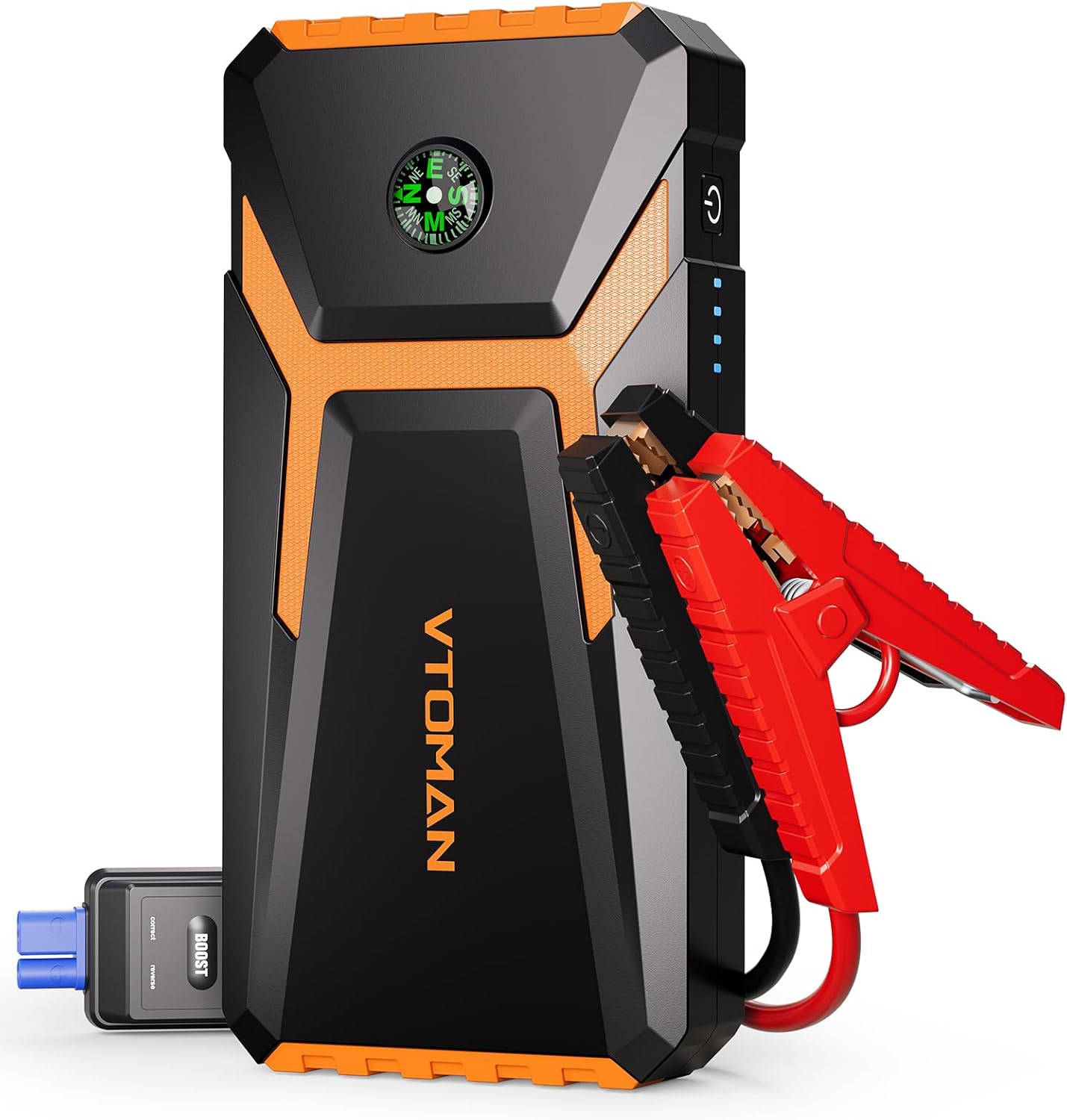 VTOMAN V6 Pro 2000A Jump Starter, Car Battery Jumper Starter Portable for 7L Gas...