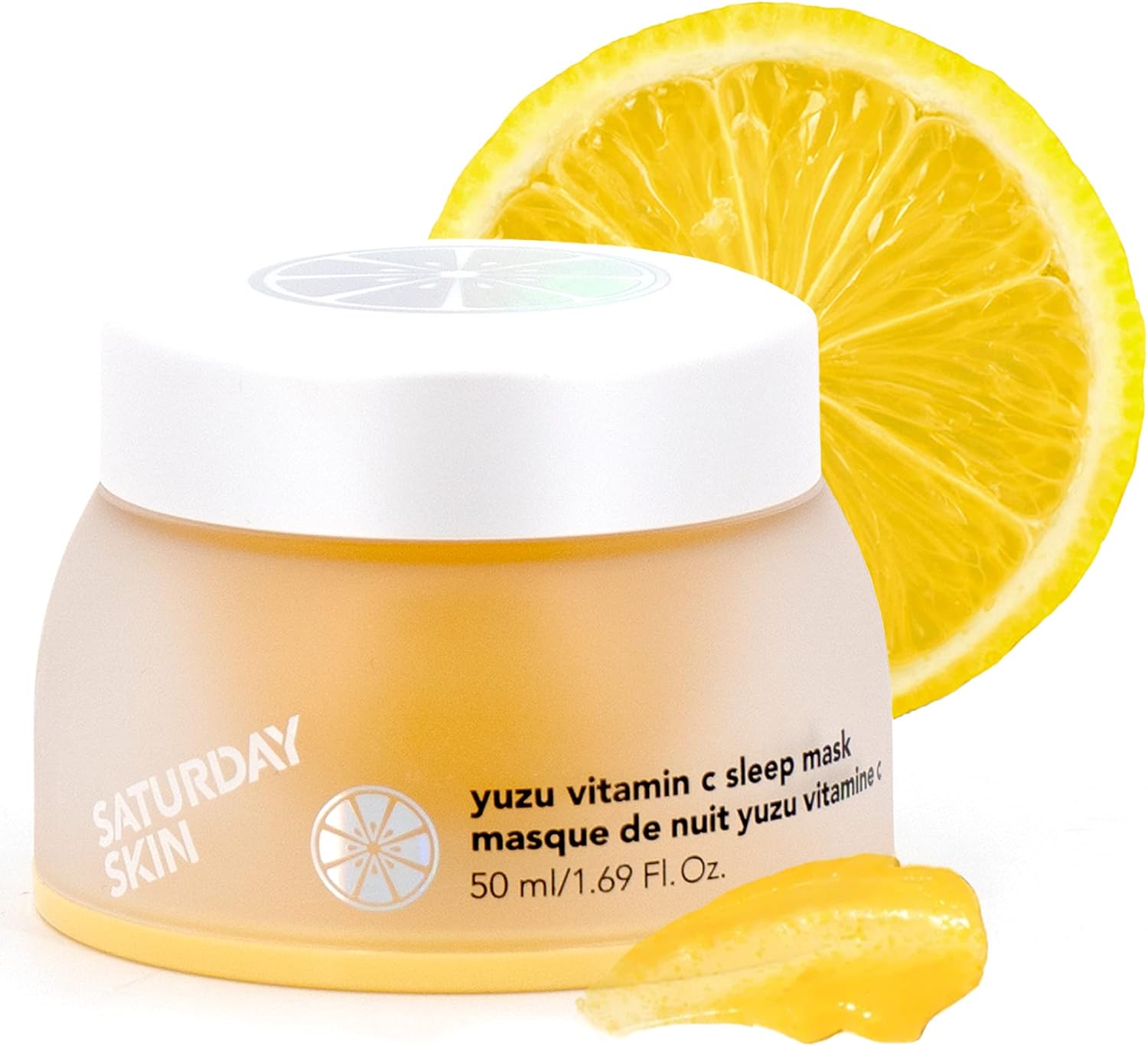 Saturday Skin Yuzu Vitamin C Sleep Overnight Face Mask Skin Care Retinol Niacina...