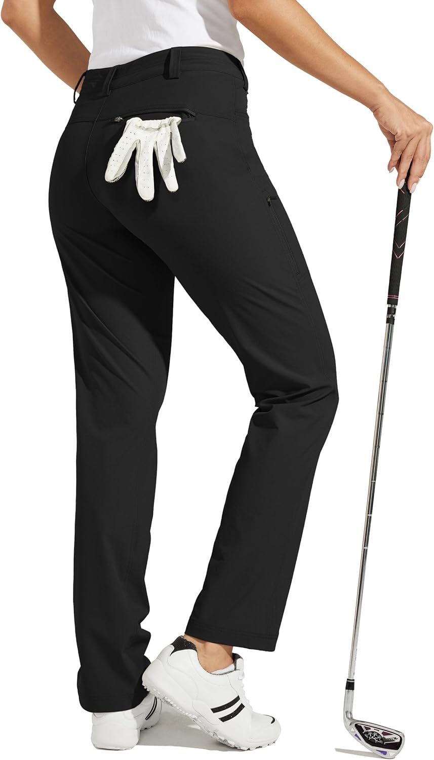 Willit Women's Golf Pants Stretch Hiking Pants Quick Dry Lightweight Outdoor Cas...