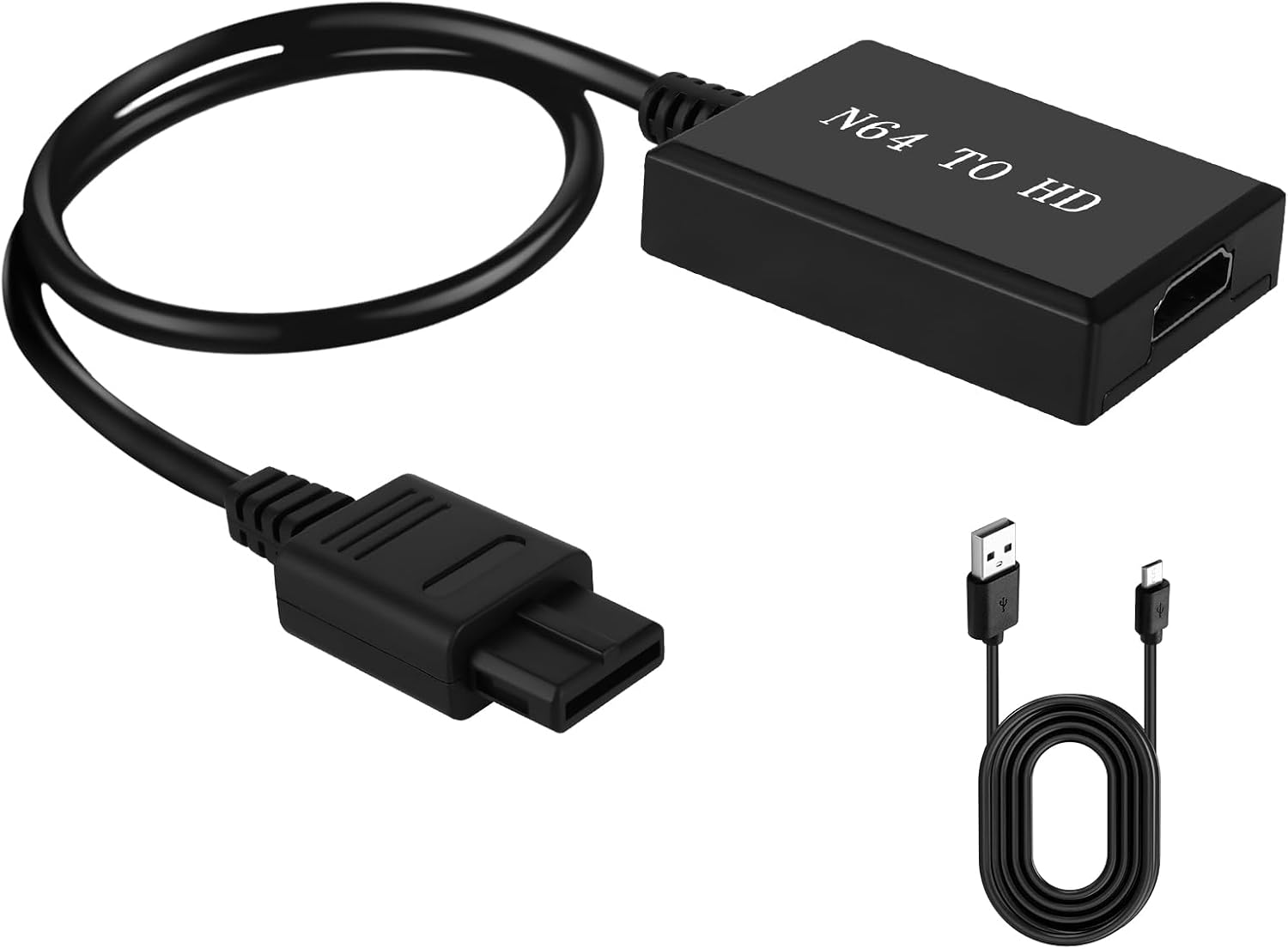 AXFEE N64 To HDMI Converter, HDMI Cable for Nintendo 64 N64, N64 to HDMI-Compati...