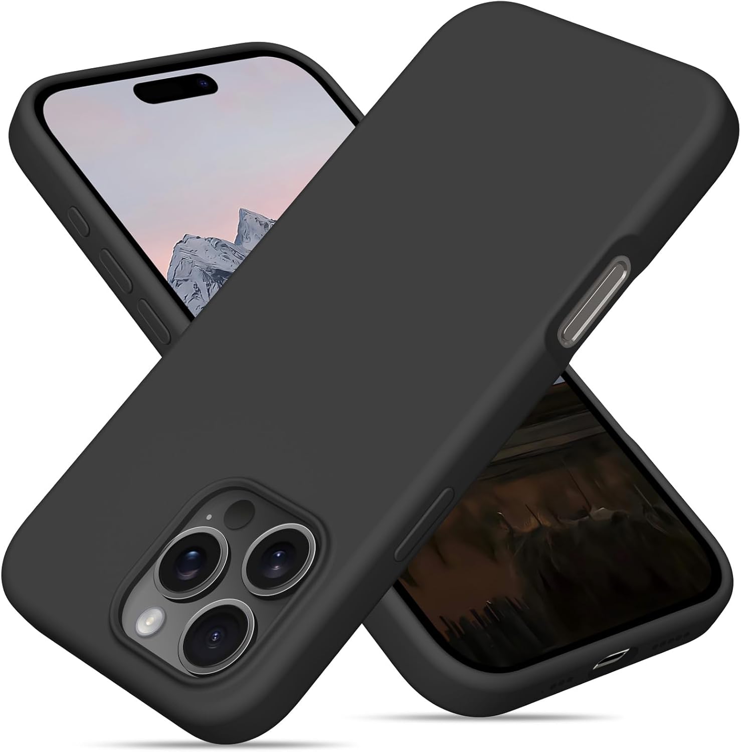 OitiYaa Liquid Silicone Case for iPhone 16 Pro Case,Full Body Protective Cover w...