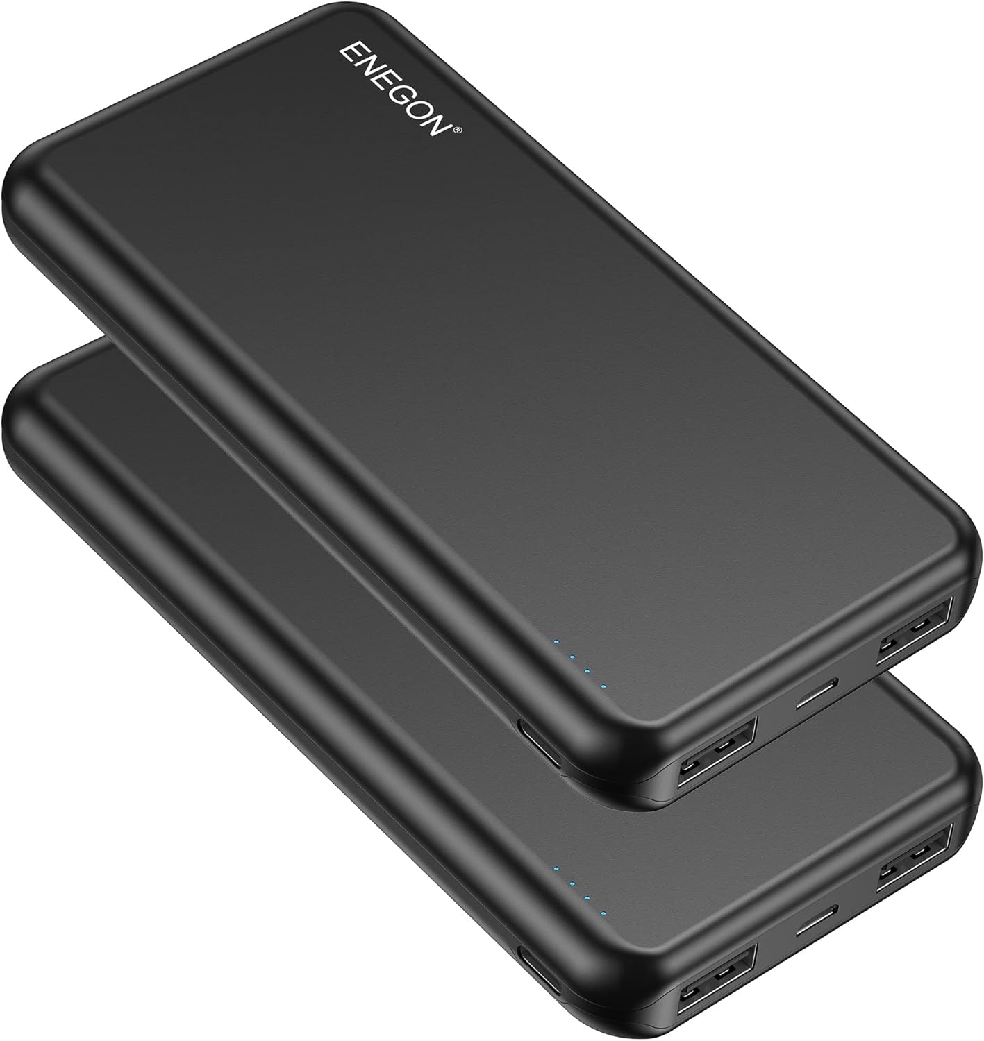 ENEGON 2-Pack Portable Charger Power Bank 10000mAh, The Phone Charger Battery wi...