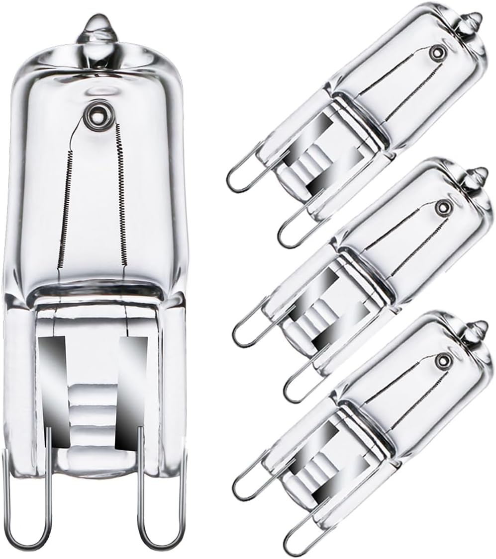 GMY G9 Halogen Bulb, 230V, 28W(29W), 320lm, Dimmable, Pack of 4 4Pack 28W