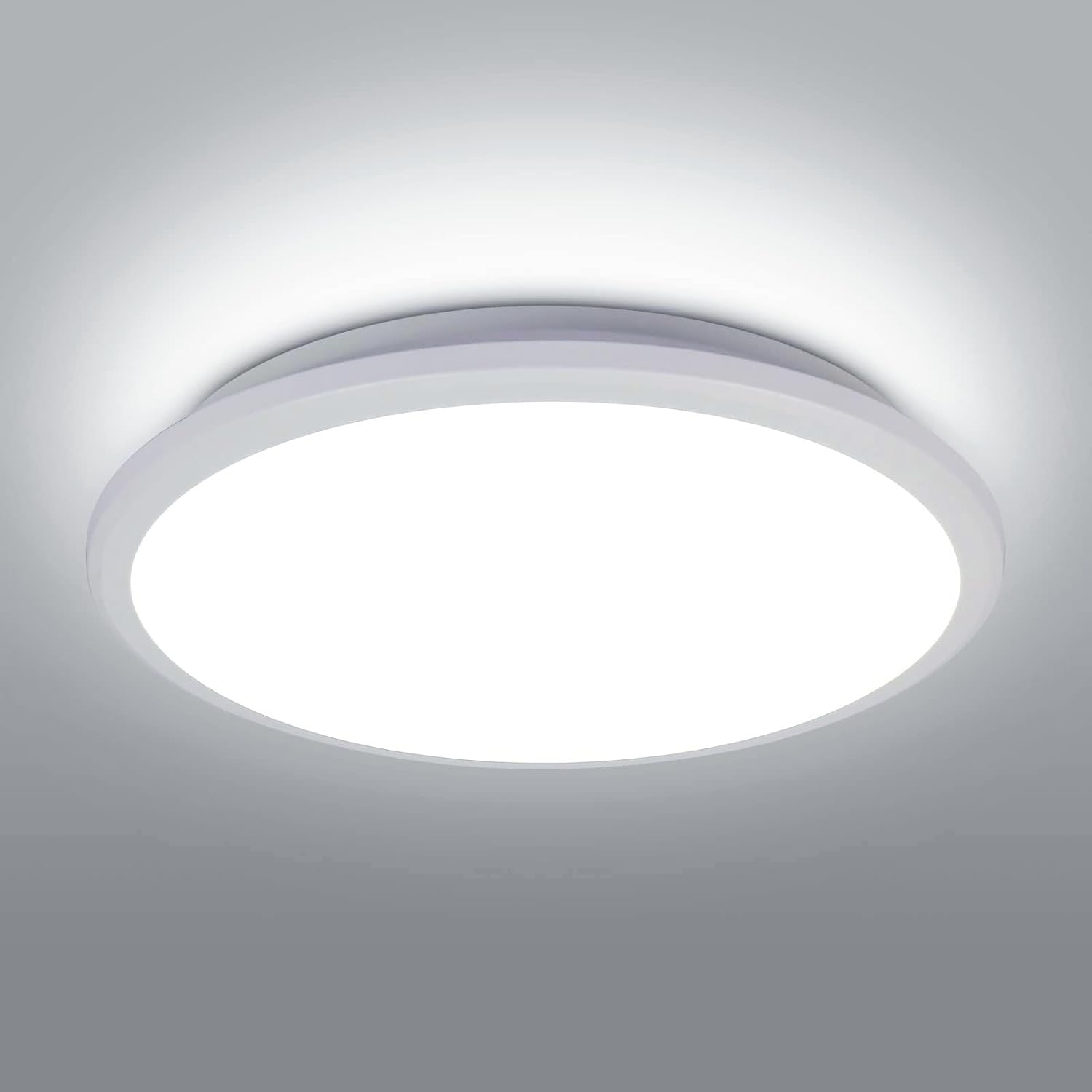 LED Ceiling Light, 36W Bathroom Lights Ceiling Waterproof IP54, 6500K Cool White...
