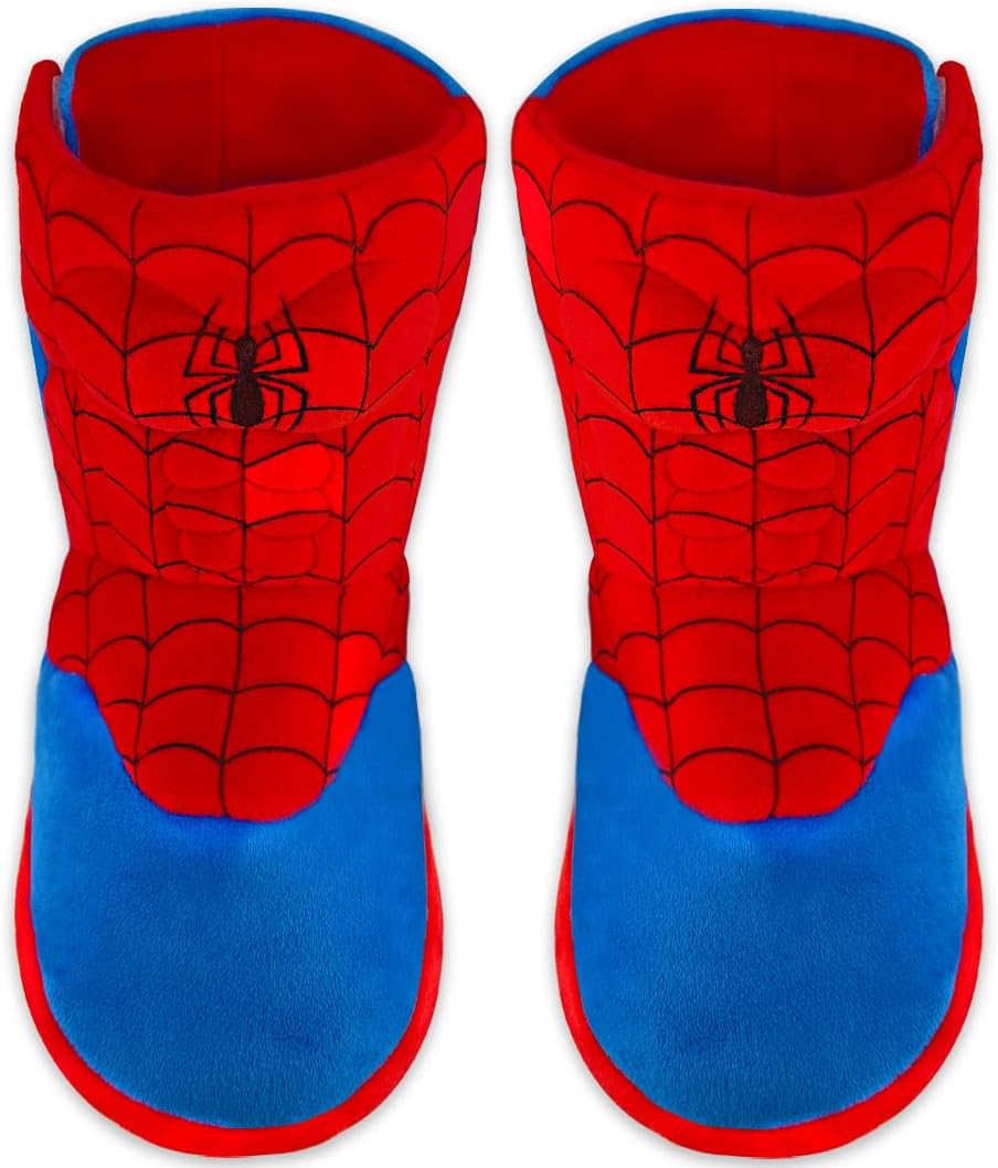 Dream Bridge Boys Girls Booties Kids Slippers Boots Spider Home Shoes Warm Plush...