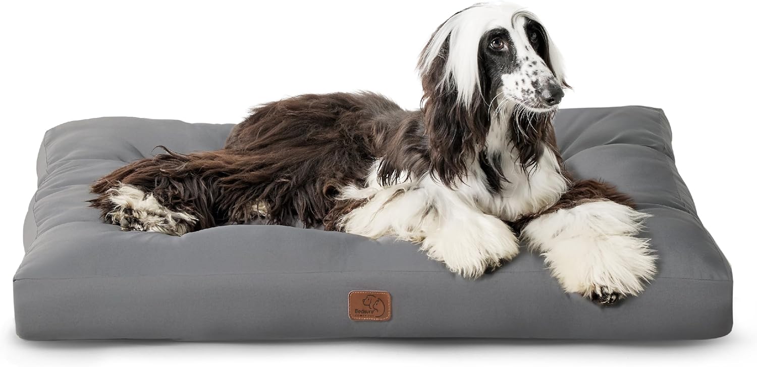 Bedsure Waterproof Dog Bed XXL- Extra Large Washab...