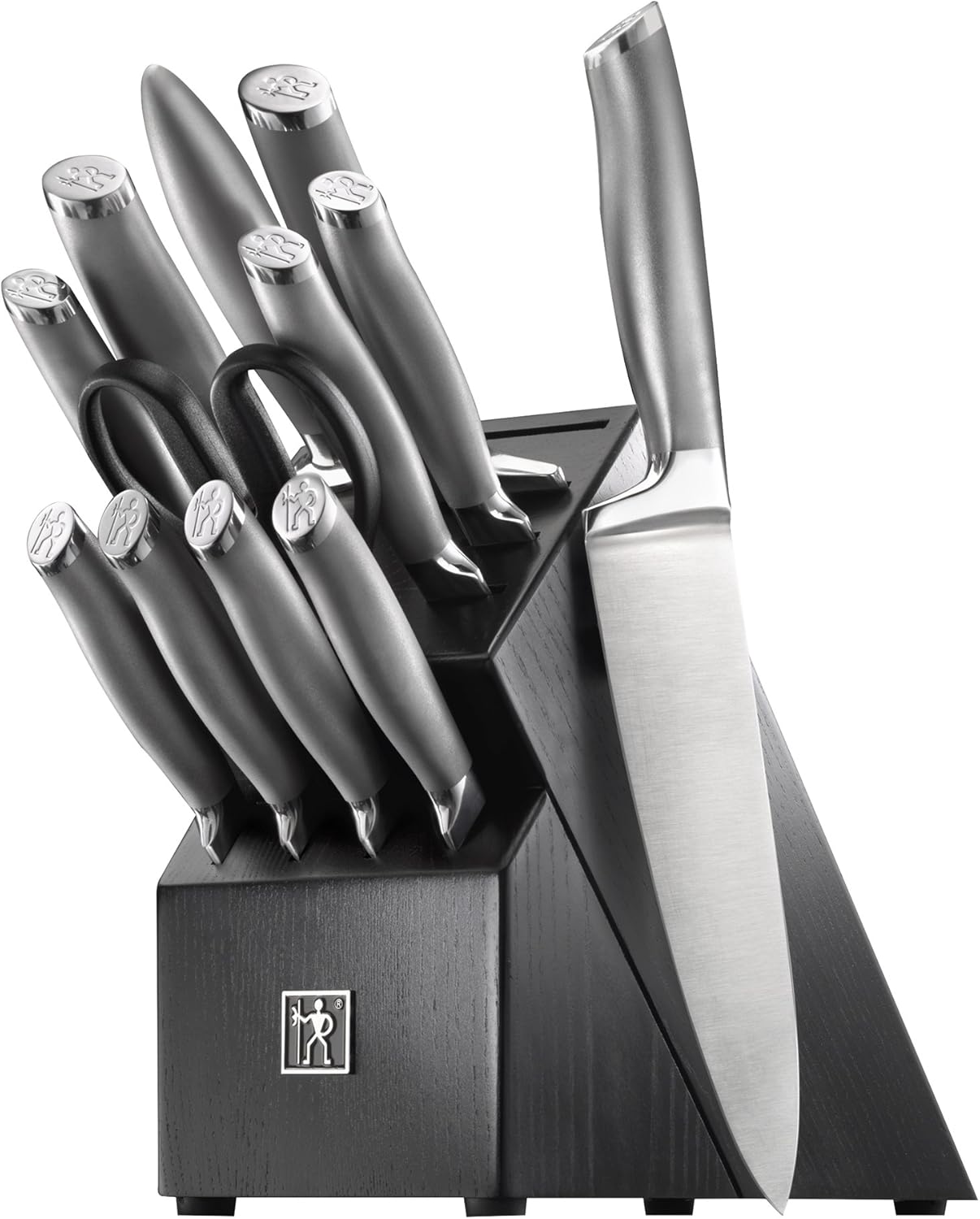 HENCKELS Modernist Razor-Sharp 13-pc Knife Set, Chef Knife, Paring Knife, Steak...