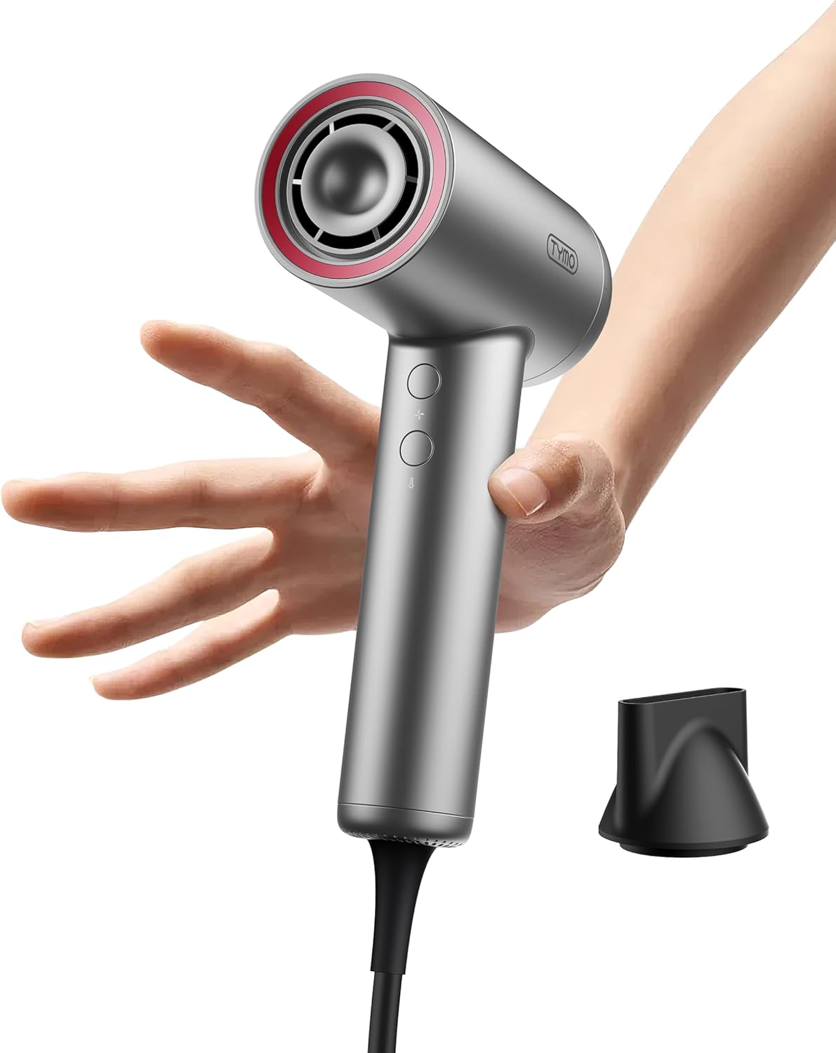 TYMO Ionic Hair Dryer, Professional Hair Blow Dryer with 110000 RPM Brushless Mo...