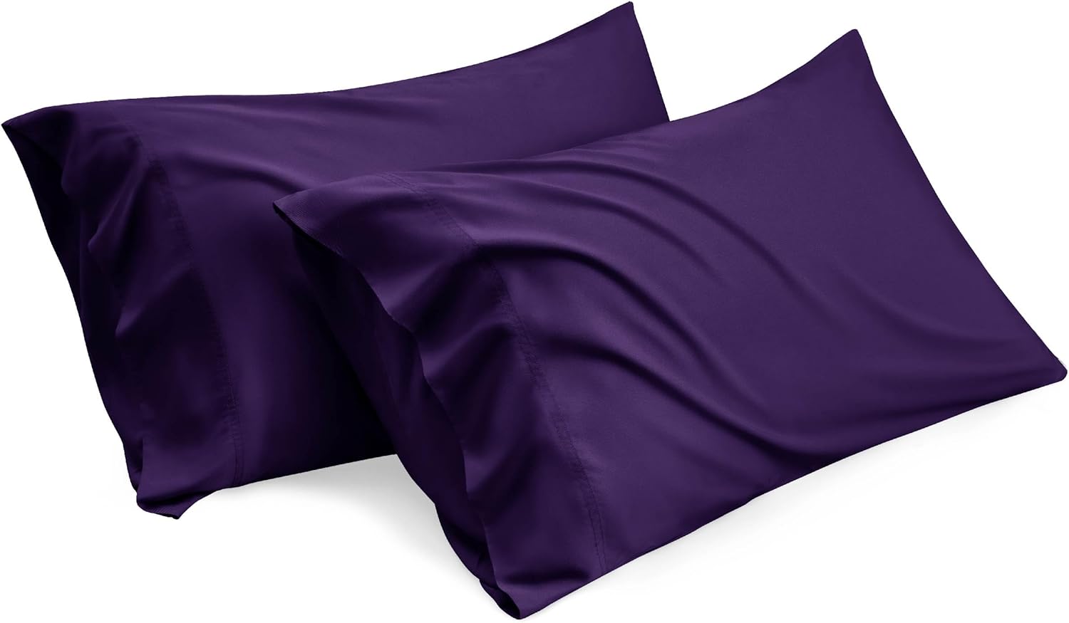 Bedsure Cooling Pillow Cases Standard Size Set of 2, Rayon Derived from Bamboo C...